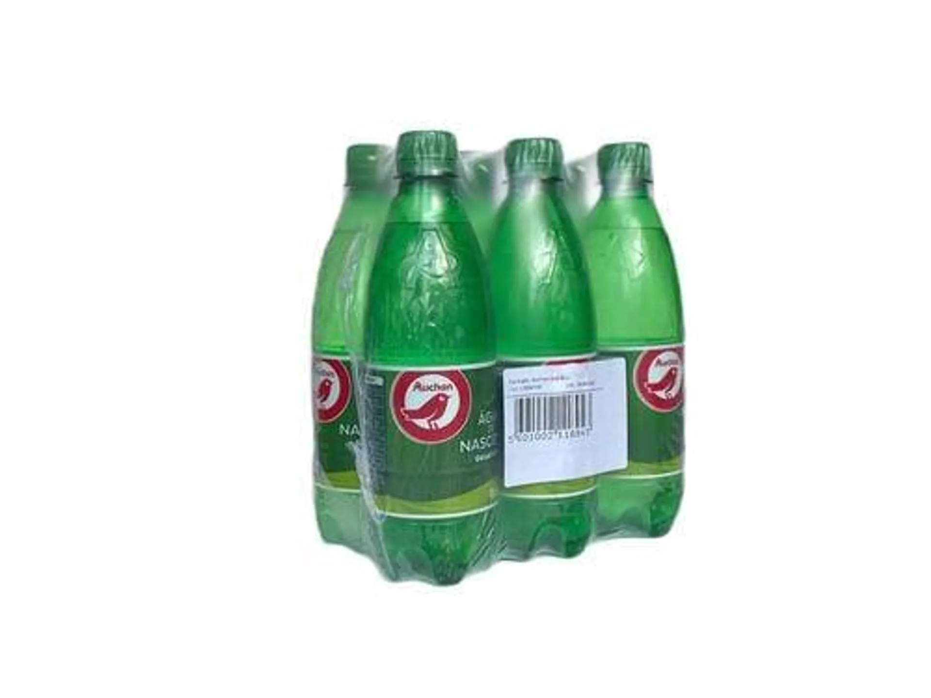 água c/gás auchan 6x0.5l