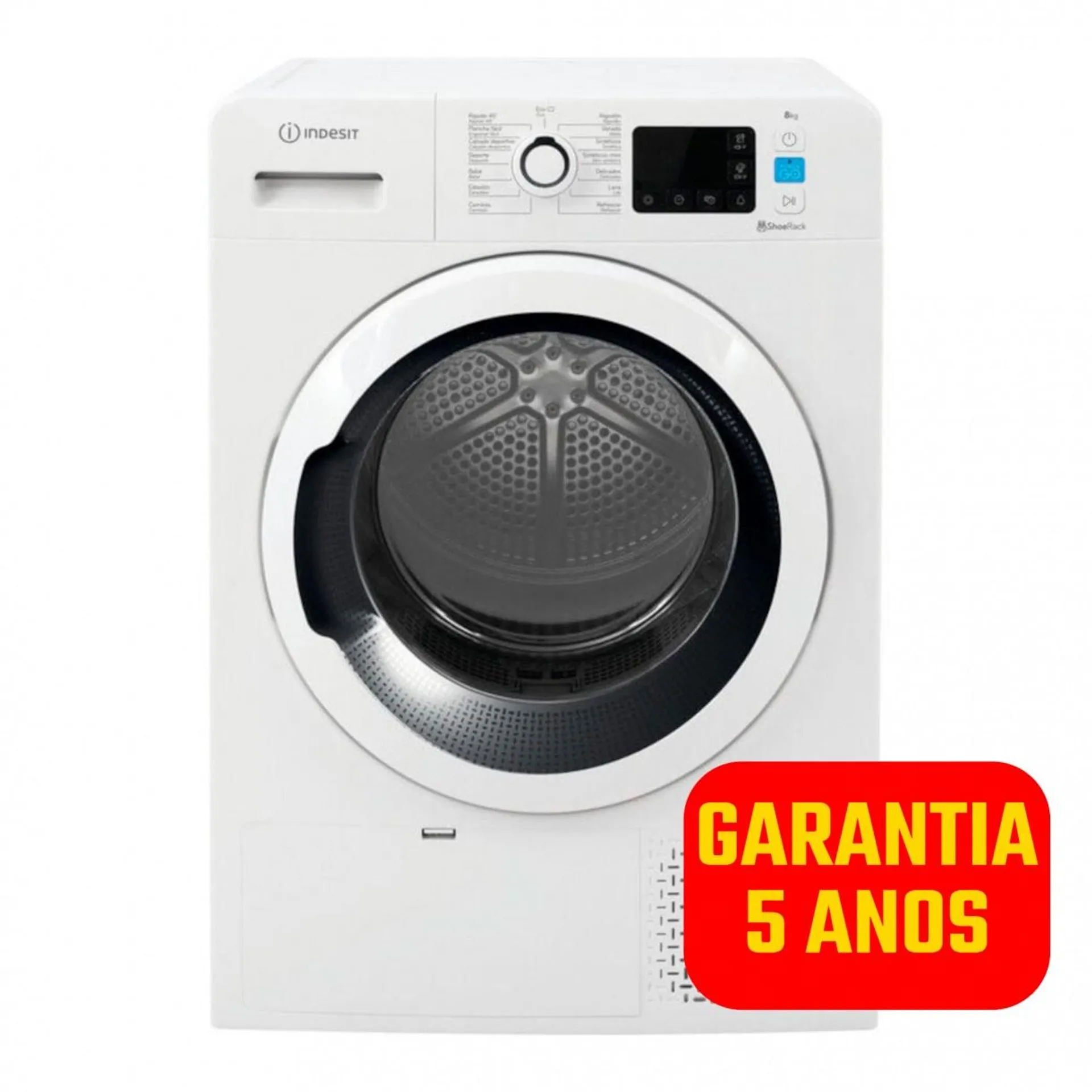 Máquina Secar Roupa INDESIT YTN M11 82K RX SPT - 8 Kg - Bomba de Calor