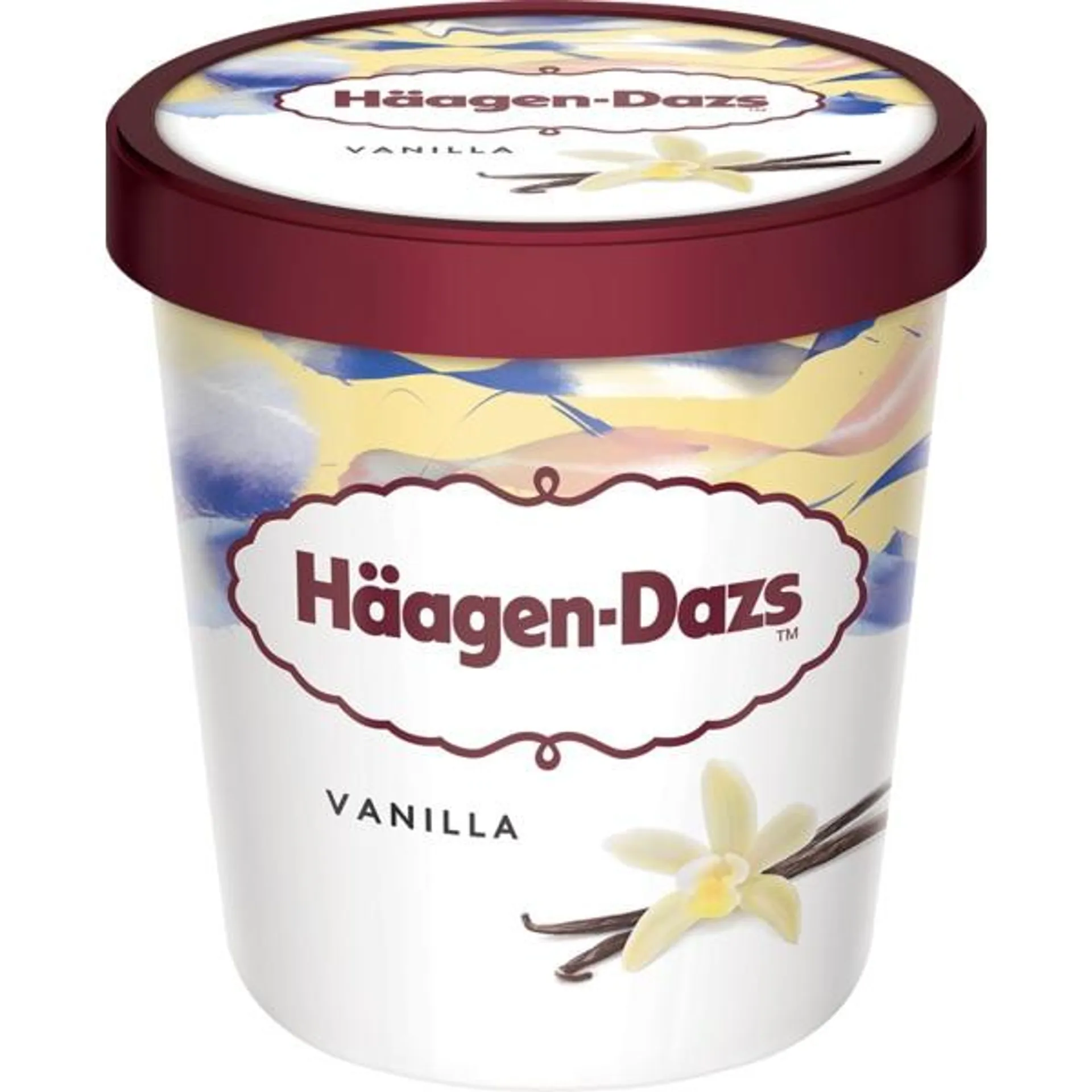 Gelado de Baunilha embalagem 460 ml Haagen-Dazs