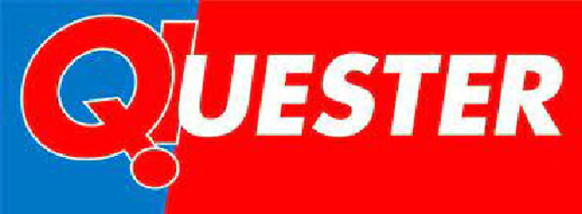 QUESTER logo die aktuell Flugblatt