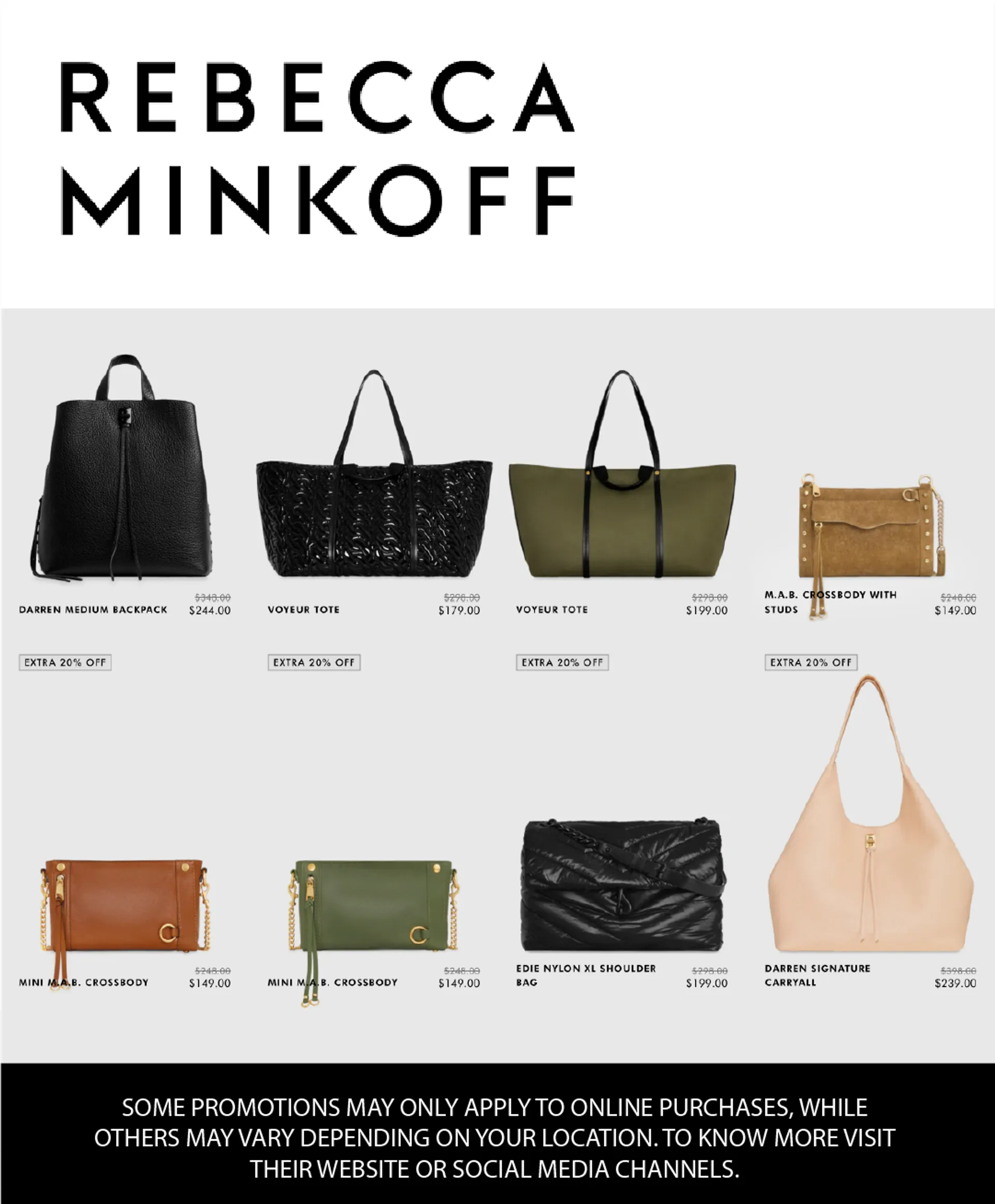 Weekly ad Rebecca Minkoff sales from December 11 to December 25 2024 - Page 3