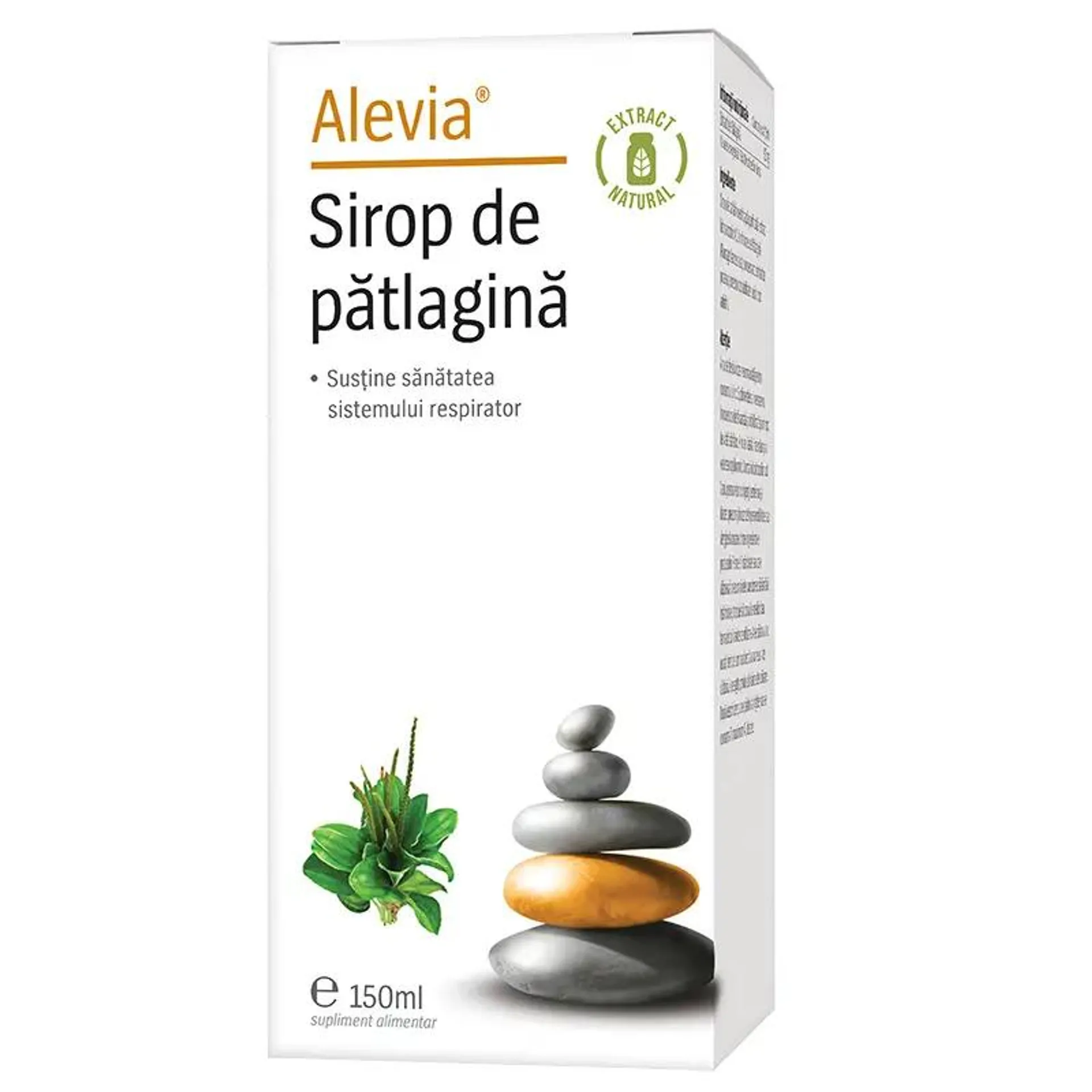 Sirop de patlagina Alevia 150ml