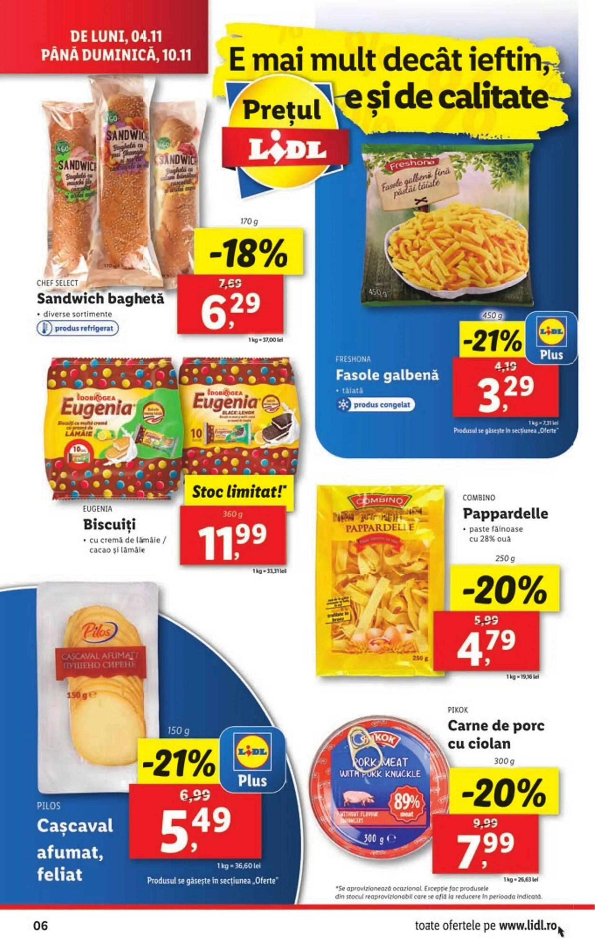 Catalog Catalog Lidl de la 4 noiembrie până la 10 noiembrie 2024 - Revista Pagina 6