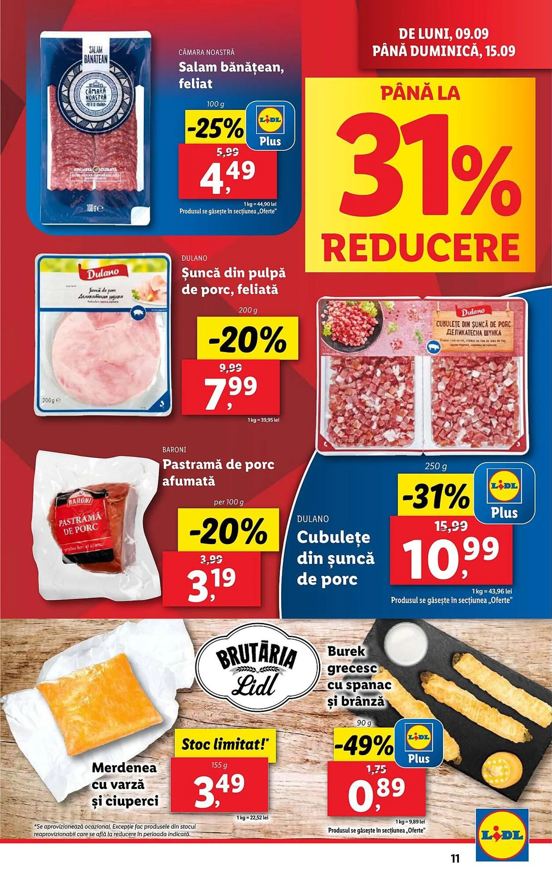 Catalog Catalog Lidl de la 9 septembrie până la 15 septembrie 2024 - Revista Pagina 11