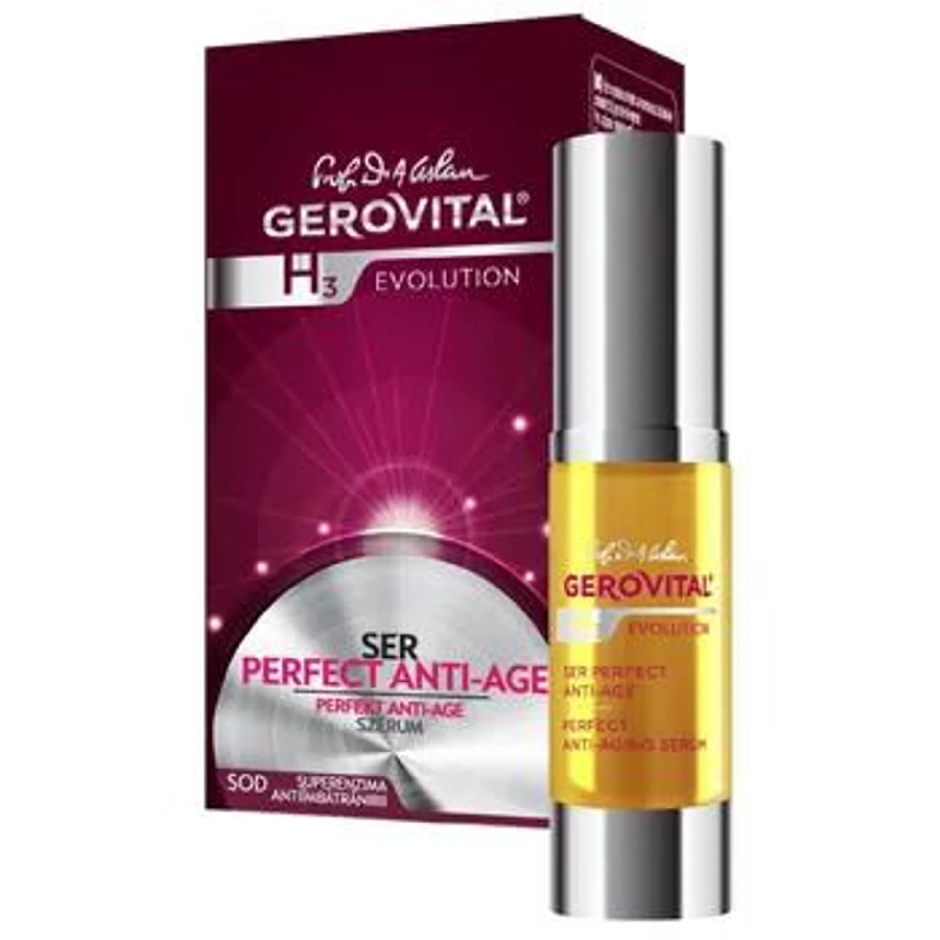 Ser de noapte H3 Evolution, 15ml, Gerovital