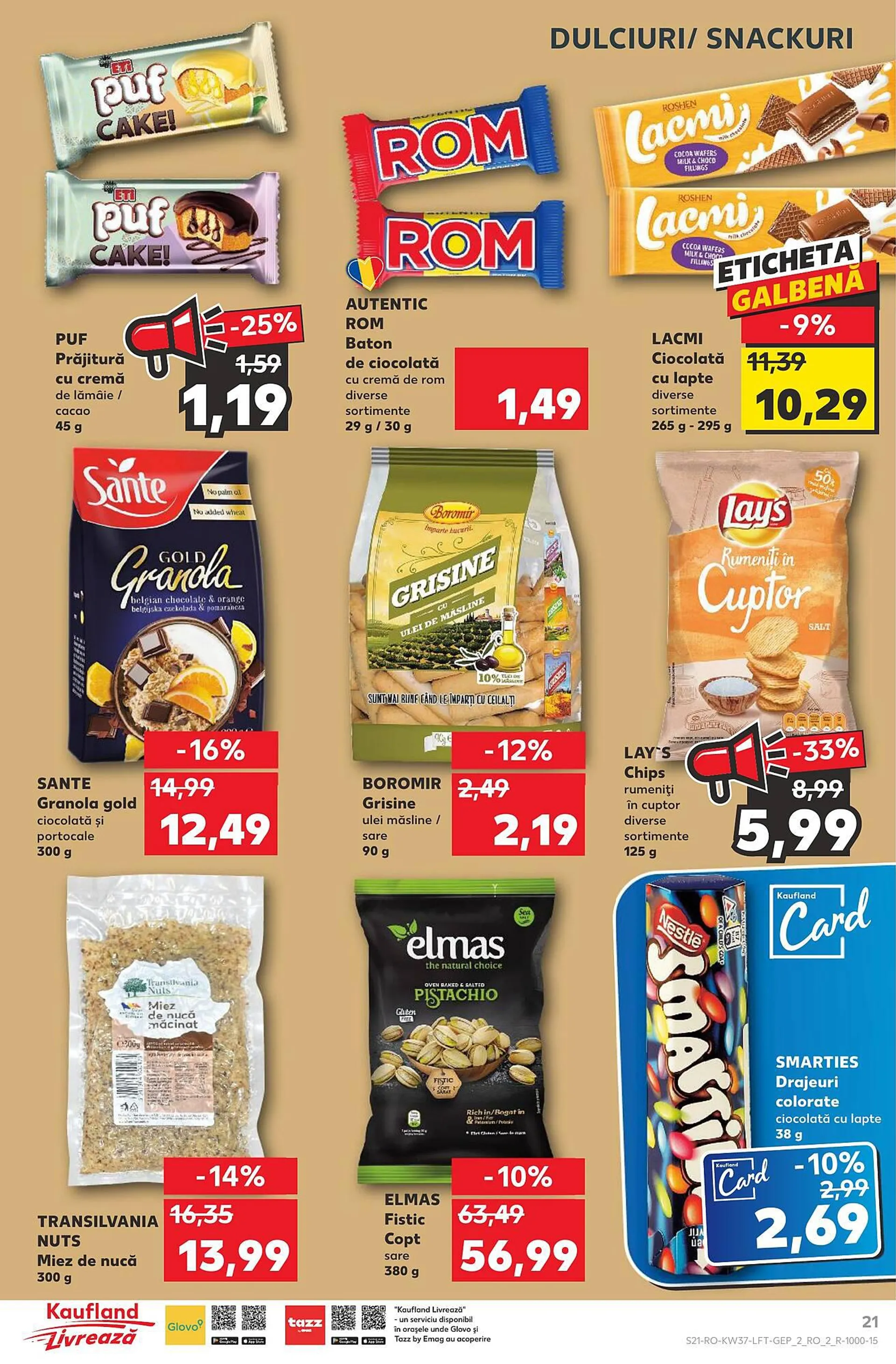 Catalog Kaufland catalog de la 13 septembrie până la 19 septembrie 2023 - Revista Pagina 21