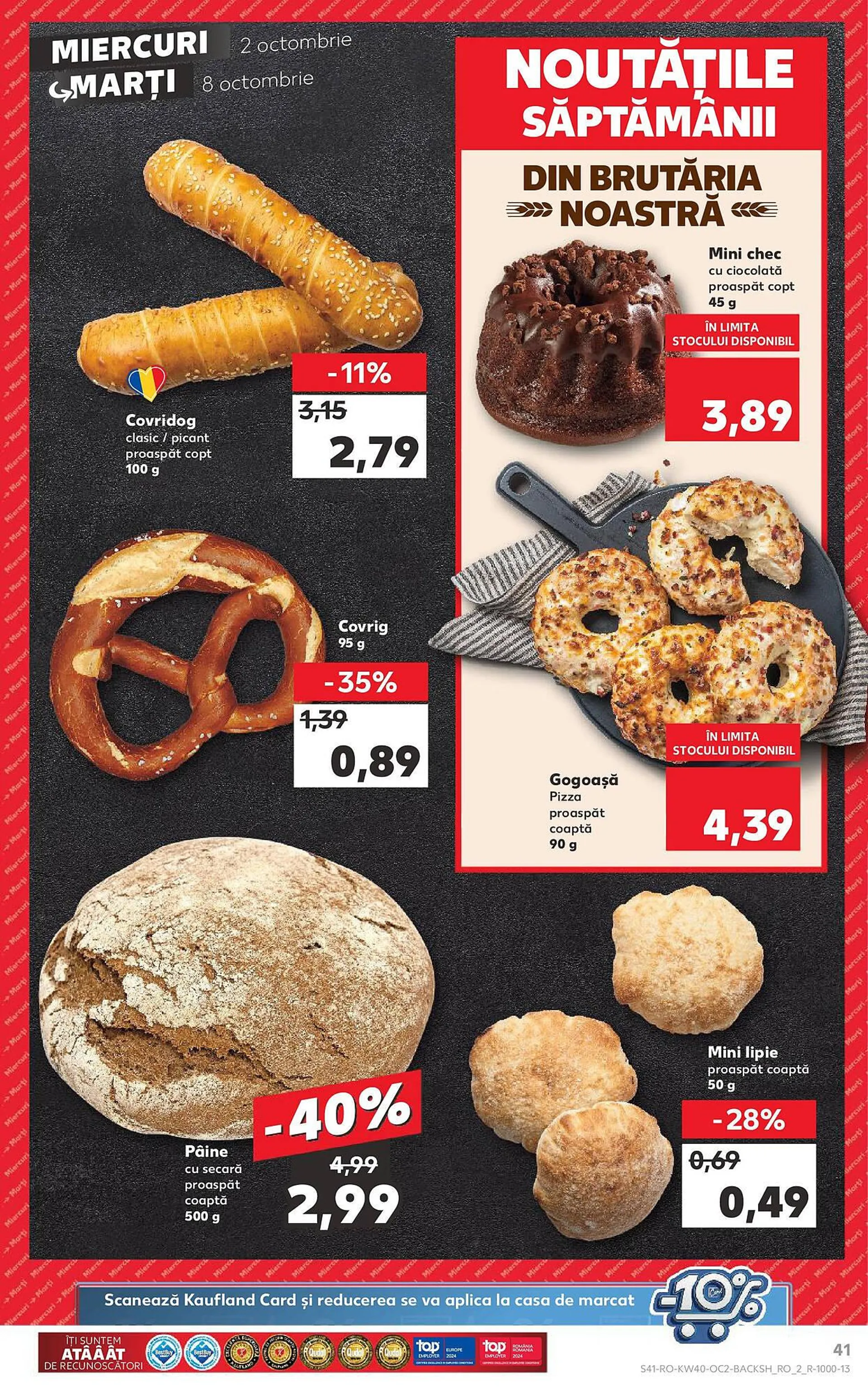 Catalog Catalog Kaufland de la 2 octombrie până la 8 octombrie 2024 - Revista Pagina 41