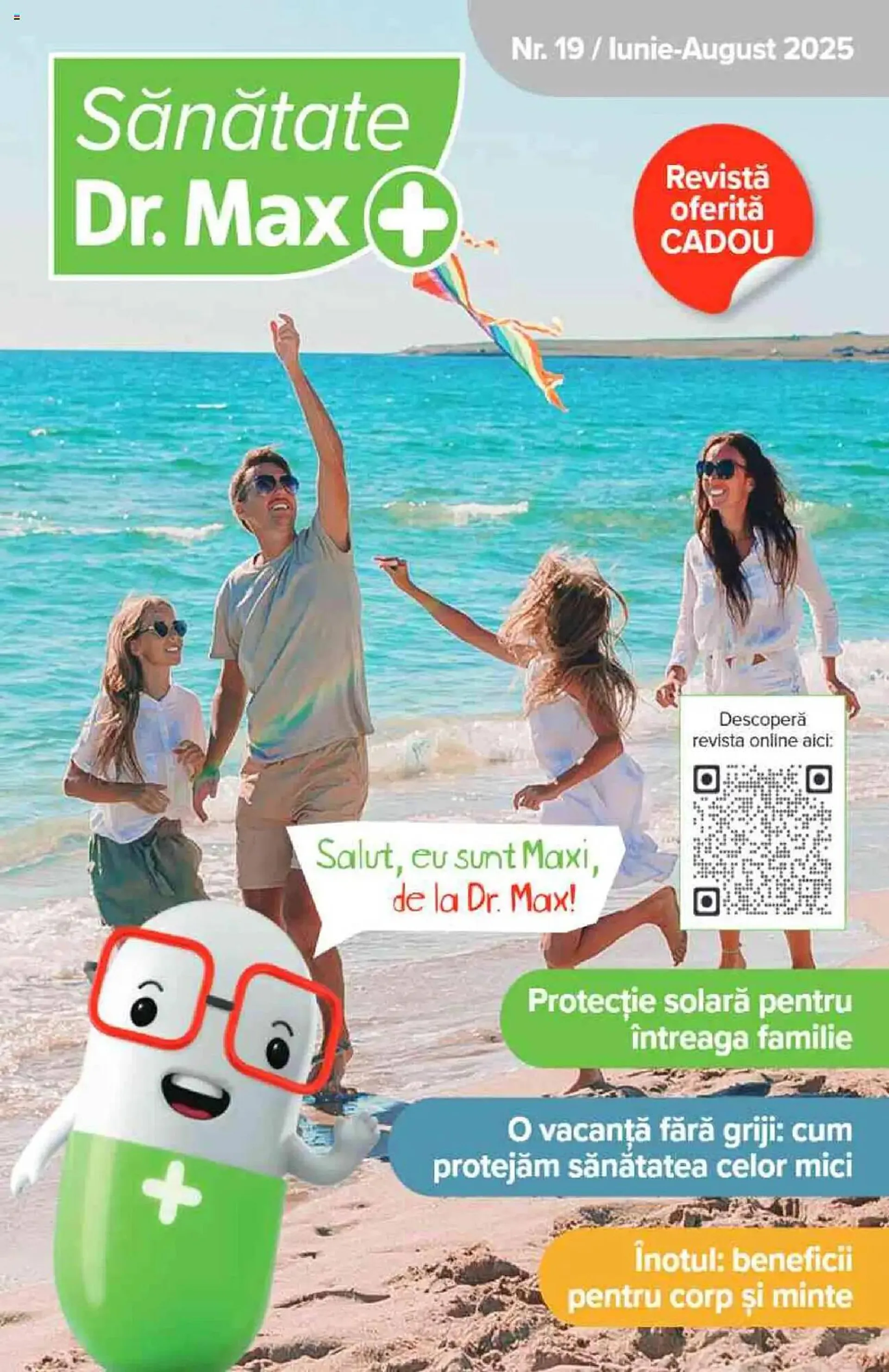 Catalog Catalog Dr.Max de la 1 iunie până la 31 august 2025 - Revista Pagina 1