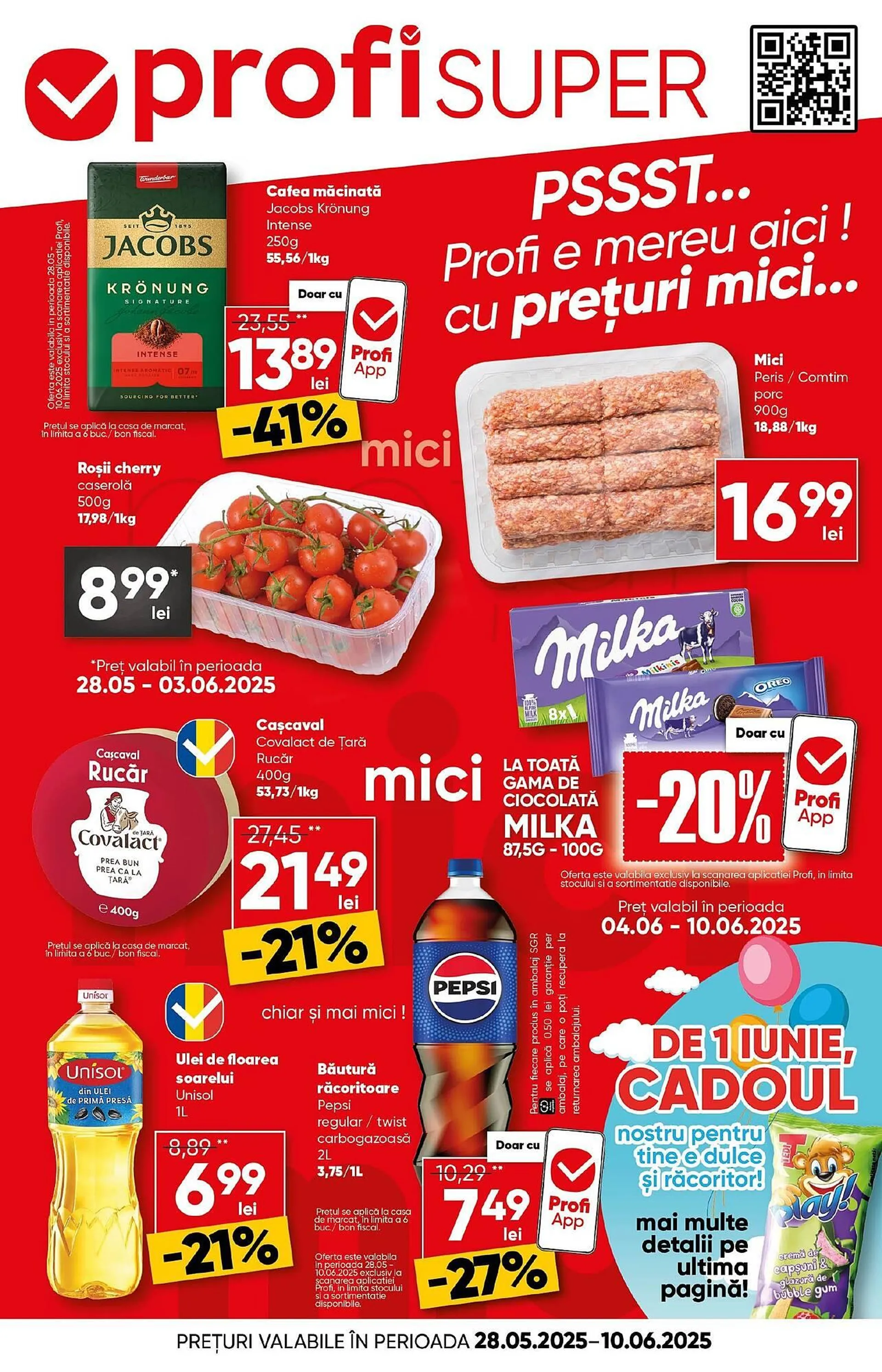 Catalog Catalog PROFI de la 28 mai până la 10 iunie 2025 - Revista Pagina 1