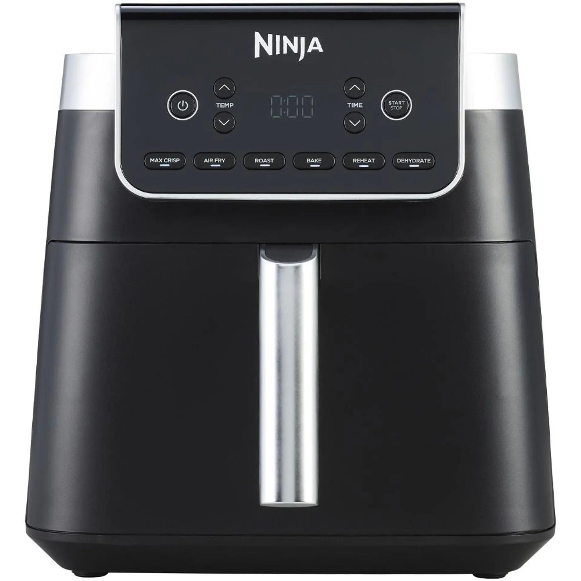 Friteuza cu aer cald Ninja Max Pro AF180EU, 1.2 kg, 6 programe, 2000 W, Negru