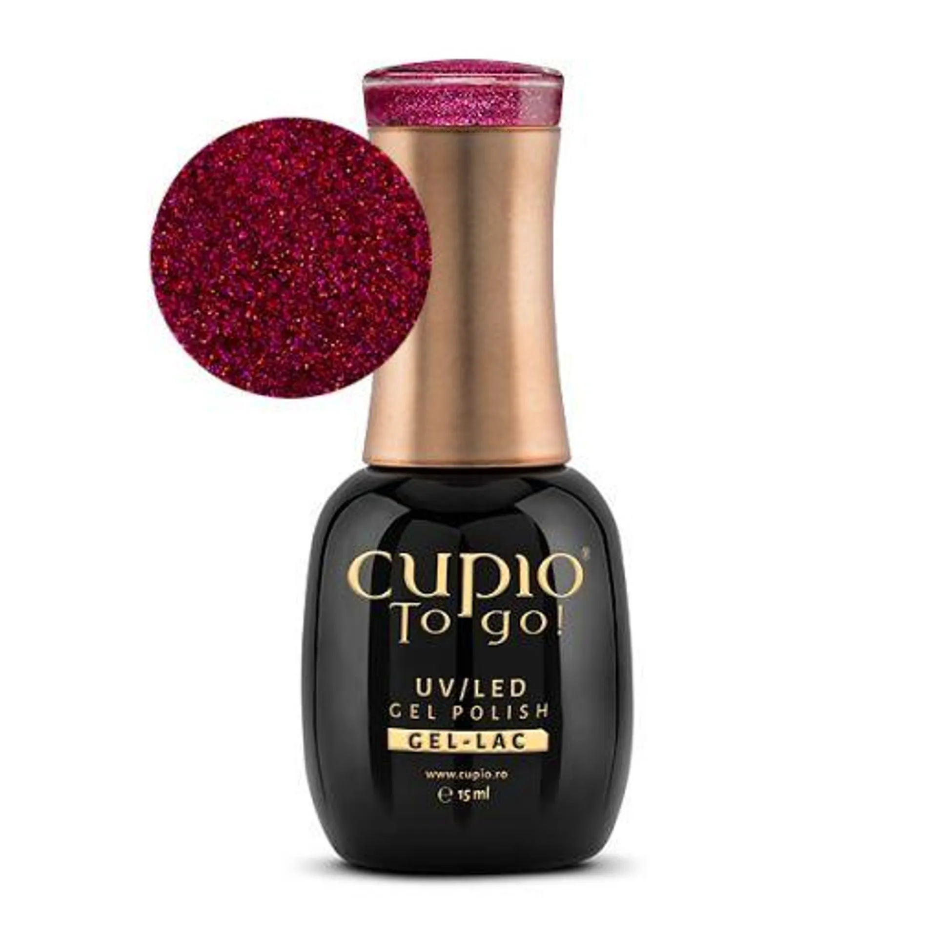 Oja semipermanenta Cupio To Go! Gold Collection Secret Berry 15ml