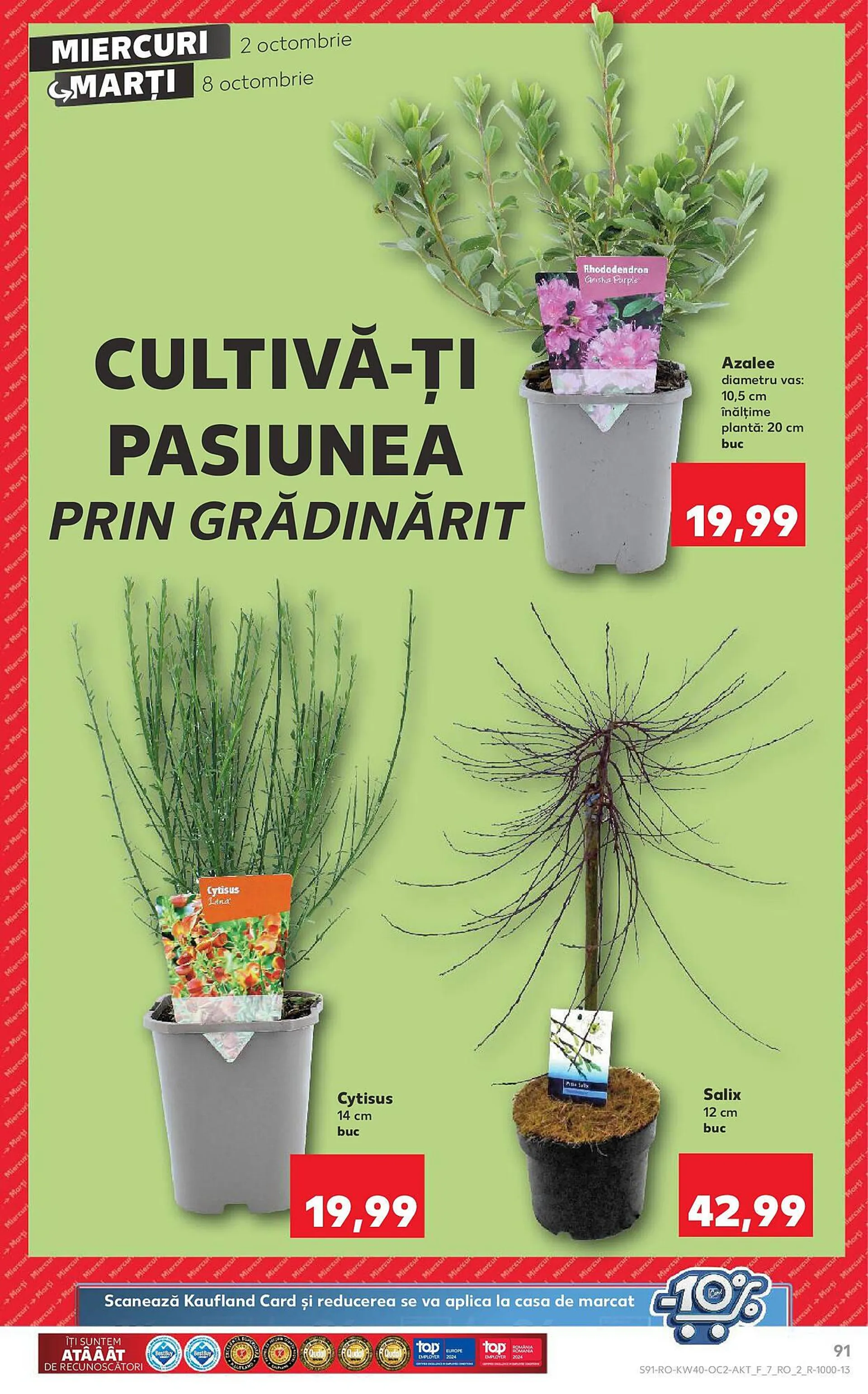 Catalog Catalog Kaufland de la 2 octombrie până la 8 octombrie 2024 - Revista Pagina 91