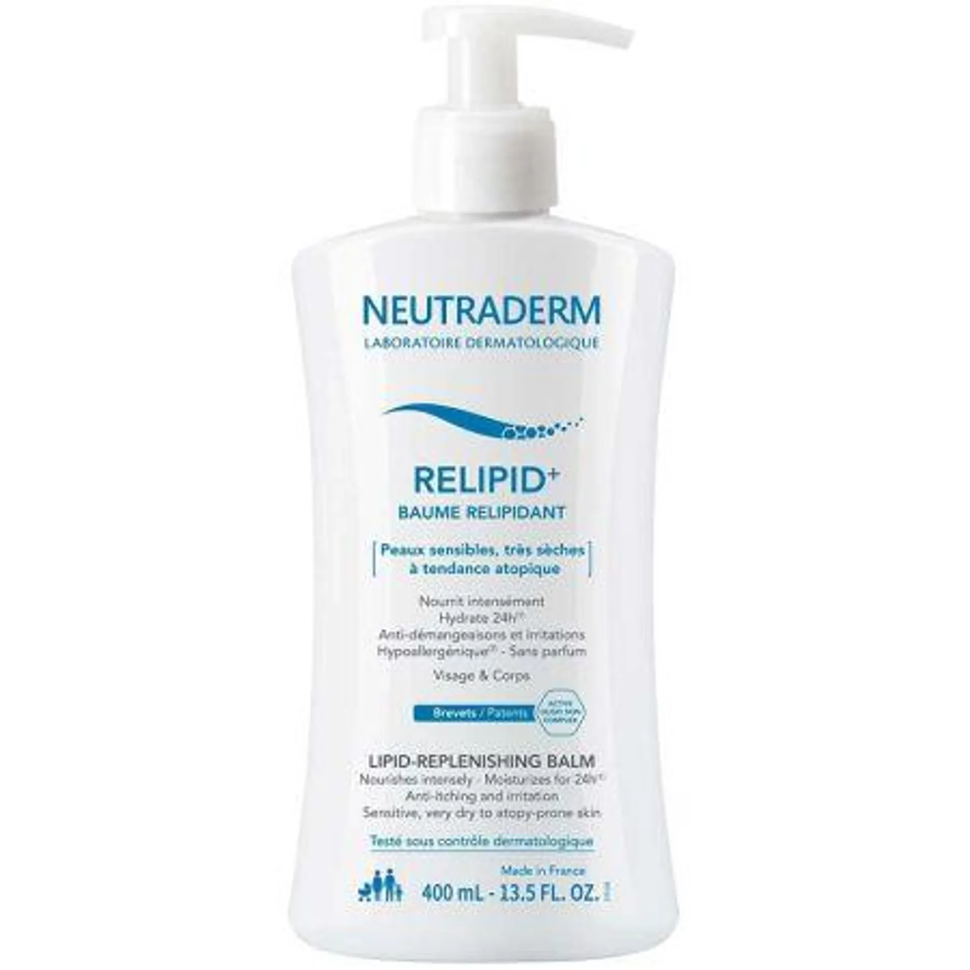 Relipid plus balsam Relipidant, 400 ml, Nuetraderm