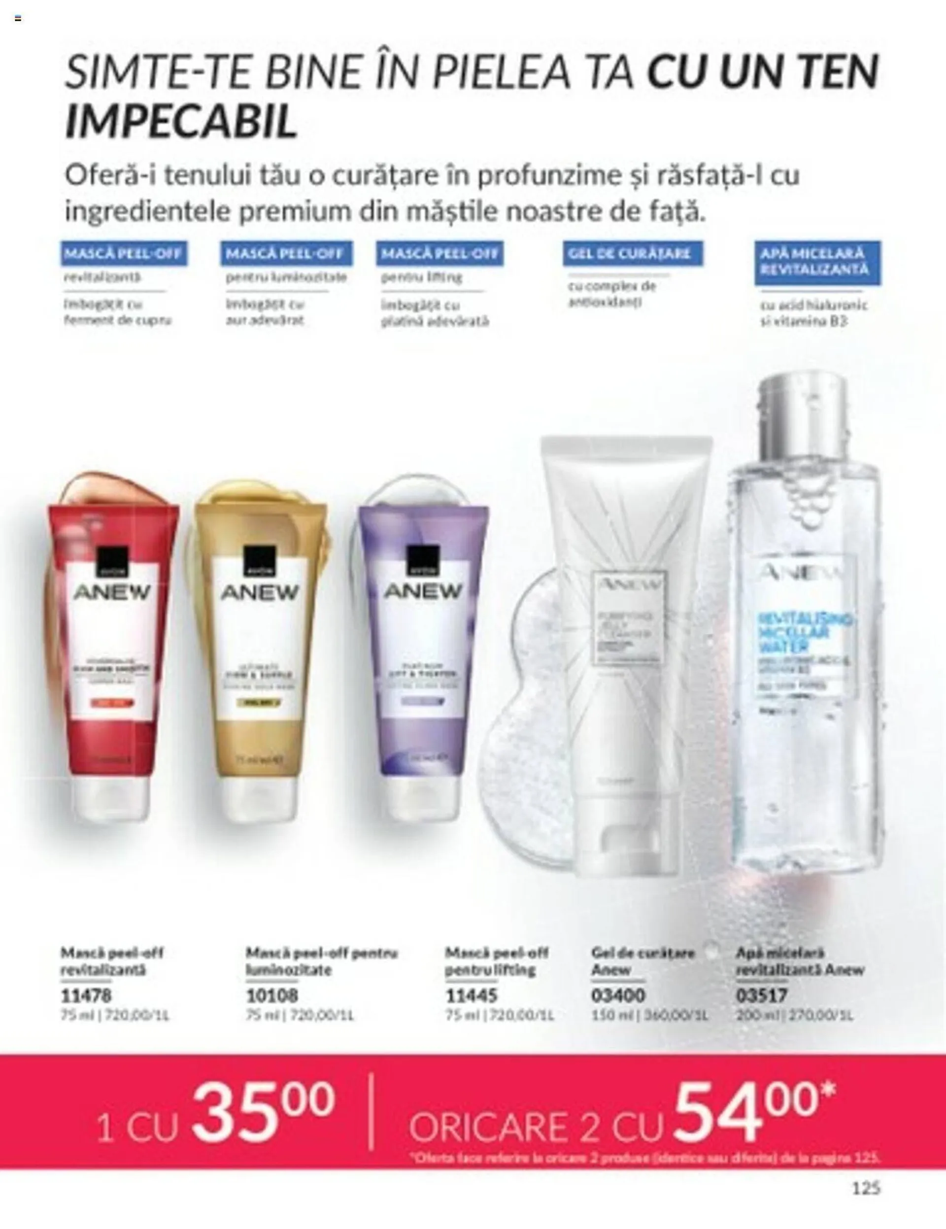 Catalog Avon catalog de la 1 iulie până la 31 iulie 2024 - Revista Pagina 125