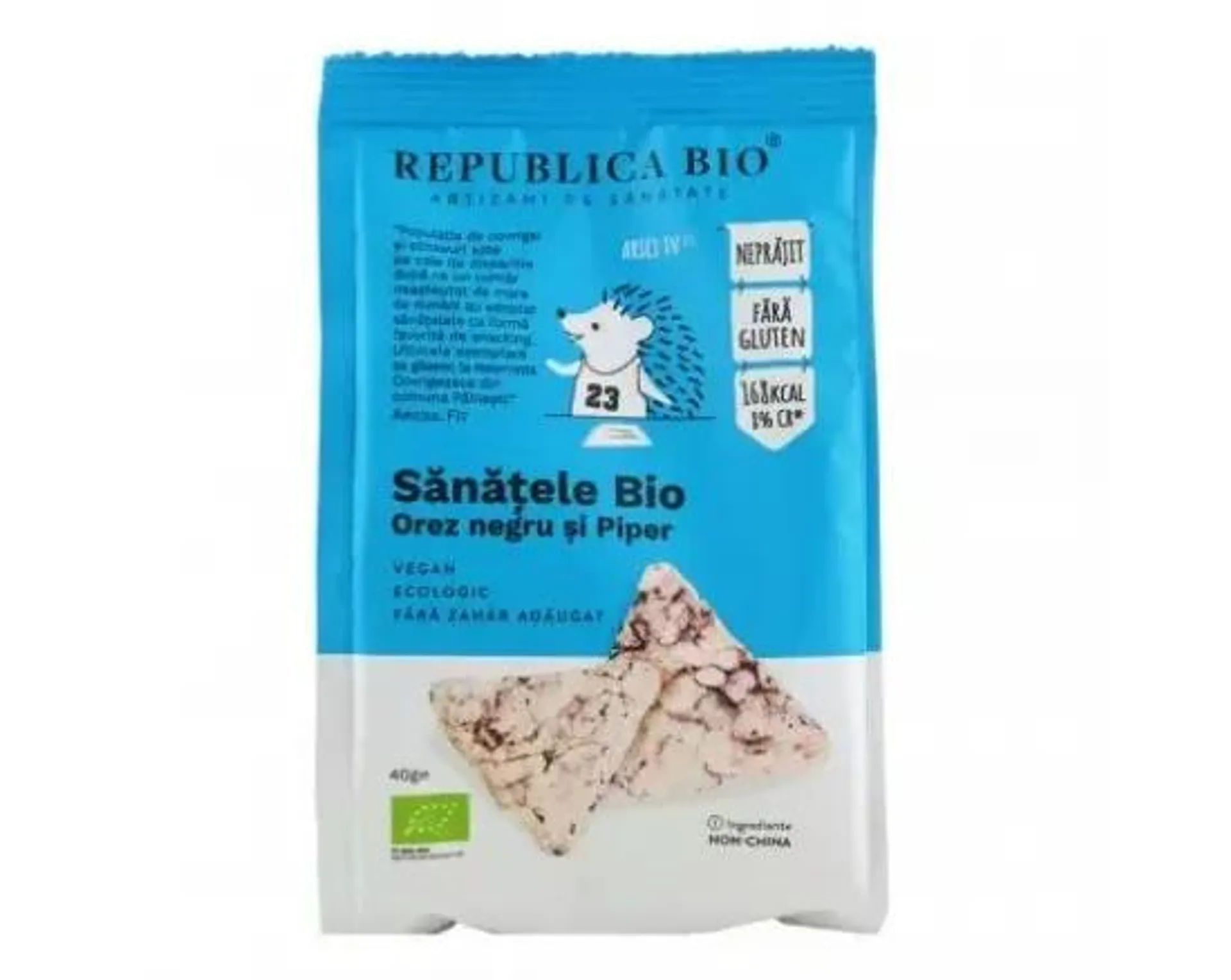 Sanatele BIO cu orez negru, piper ecologice 40g