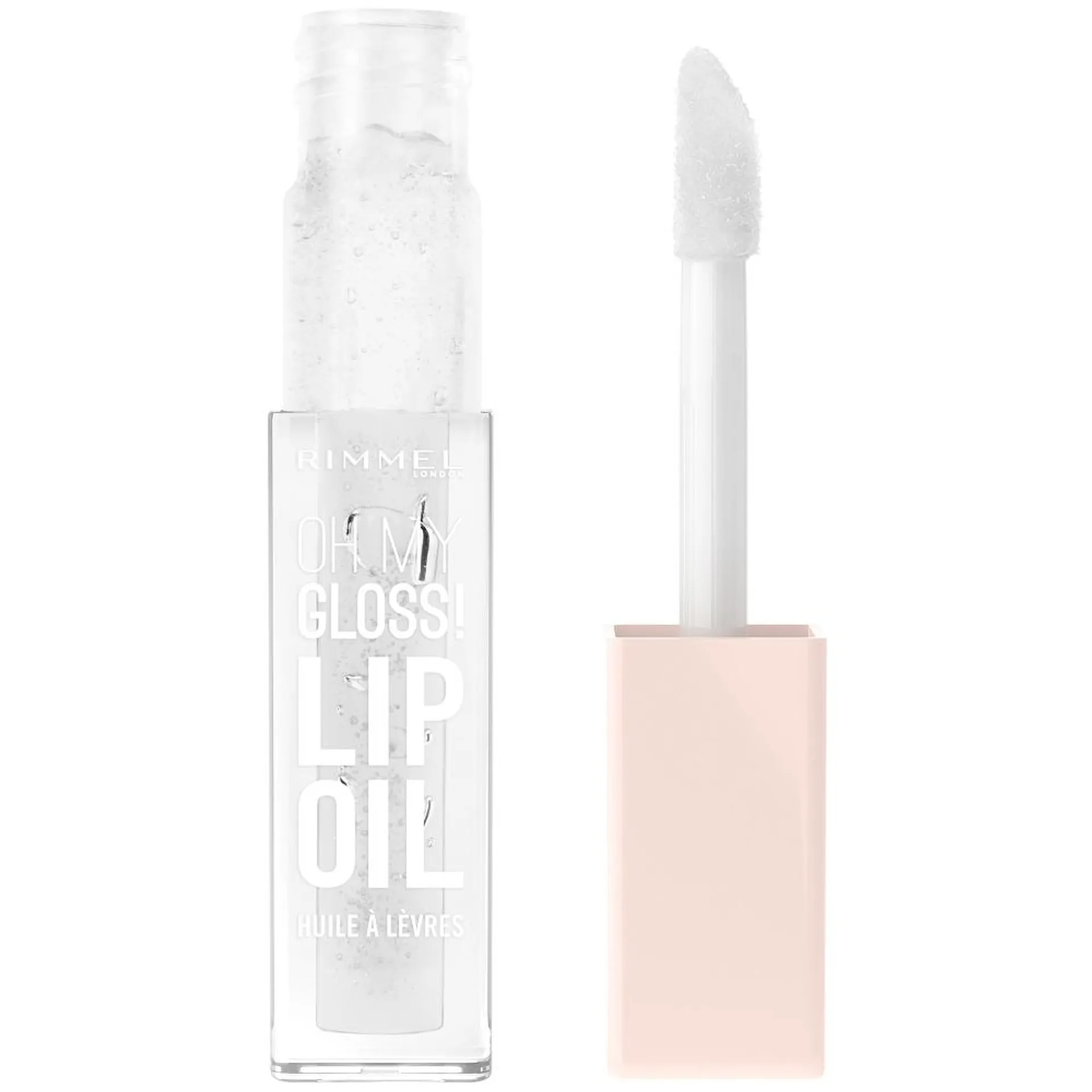 Ulei de buze Rimmel London Oh My Gloss Clear Cloud, 4.5 ml