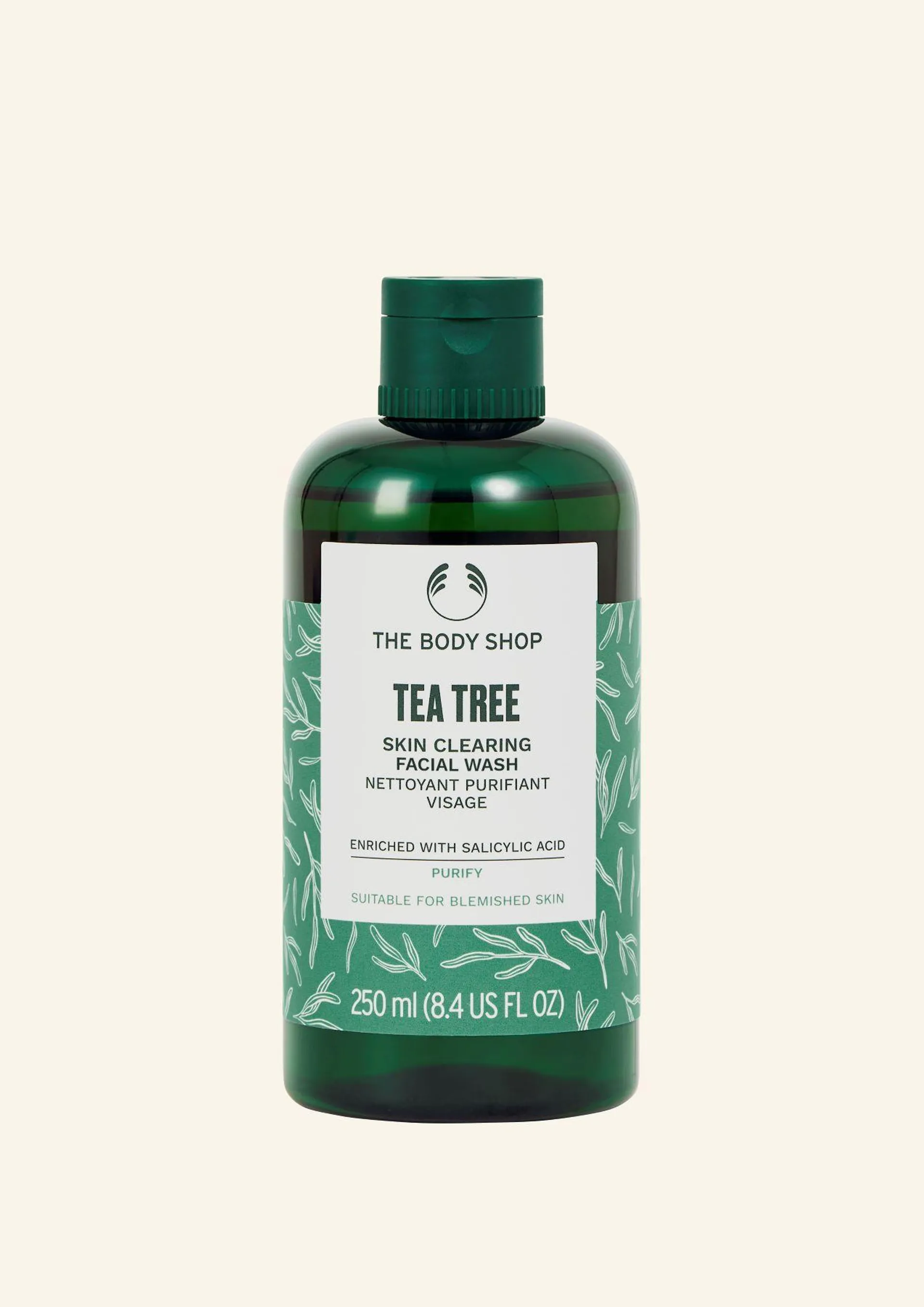 Lotiune pentru spalat tenul Tea Tree 250 ml