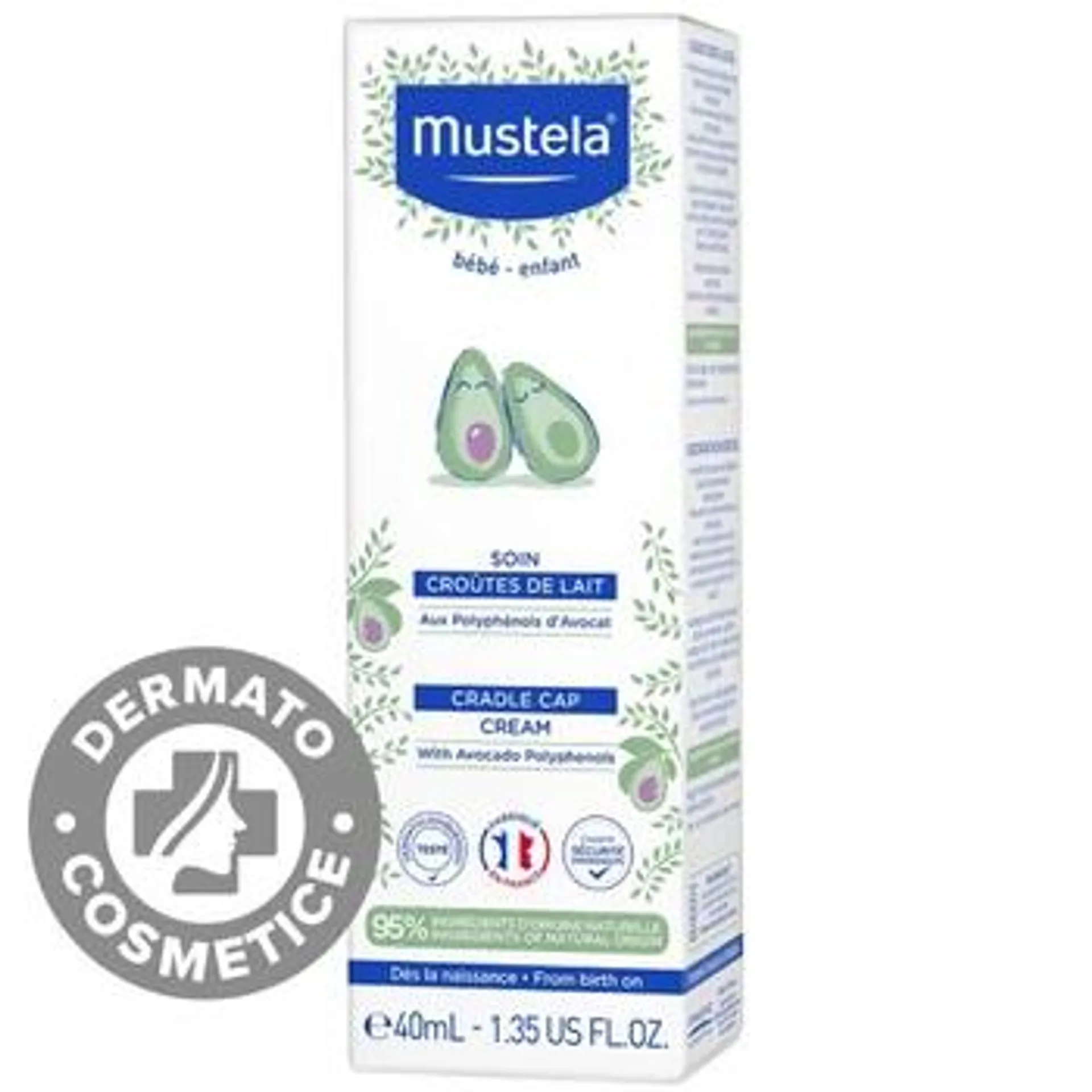 Tratament impotriva scuamelor de lapte, 40ml, Mustela