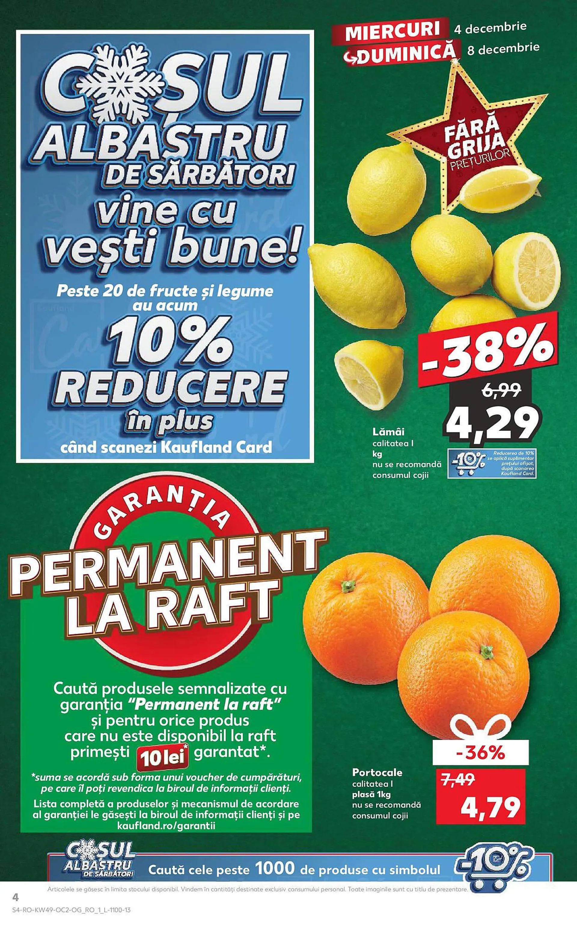 Catalog Catalog Kaufland de la 3 decembrie până la 8 decembrie 2024 - Revista Pagina 4