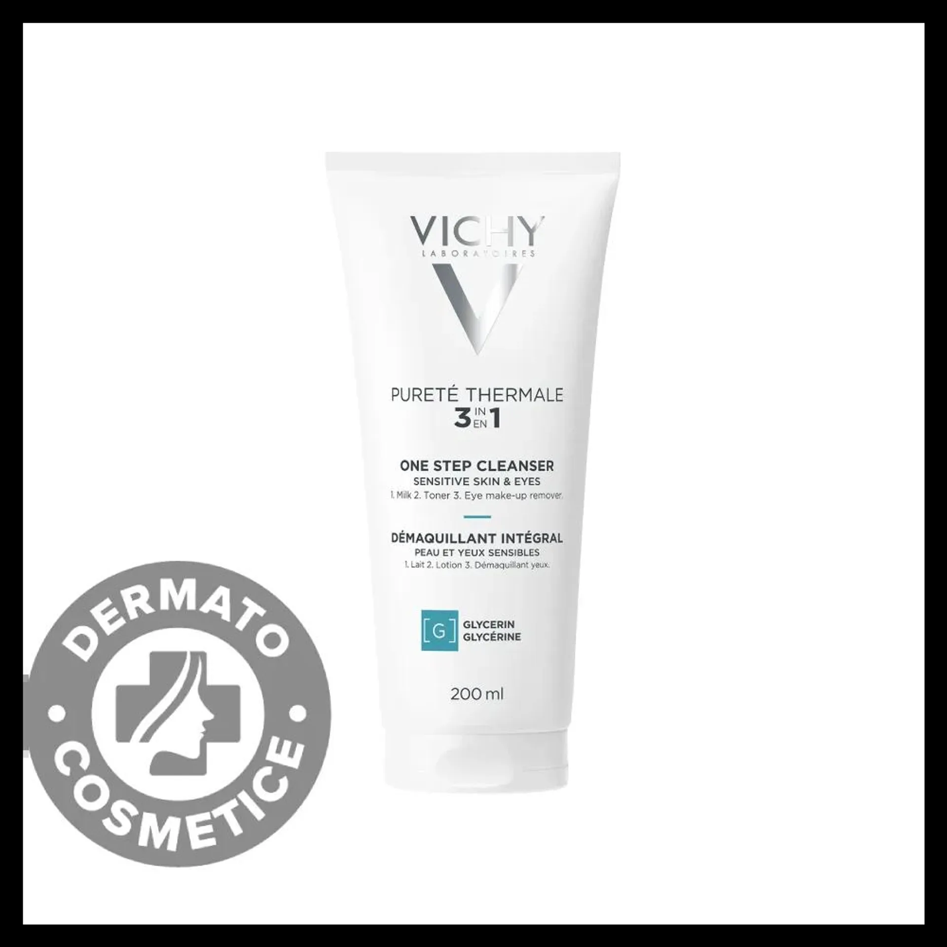 Demachiant 3 in 1 Purete Thermale, 200ml, Vichy