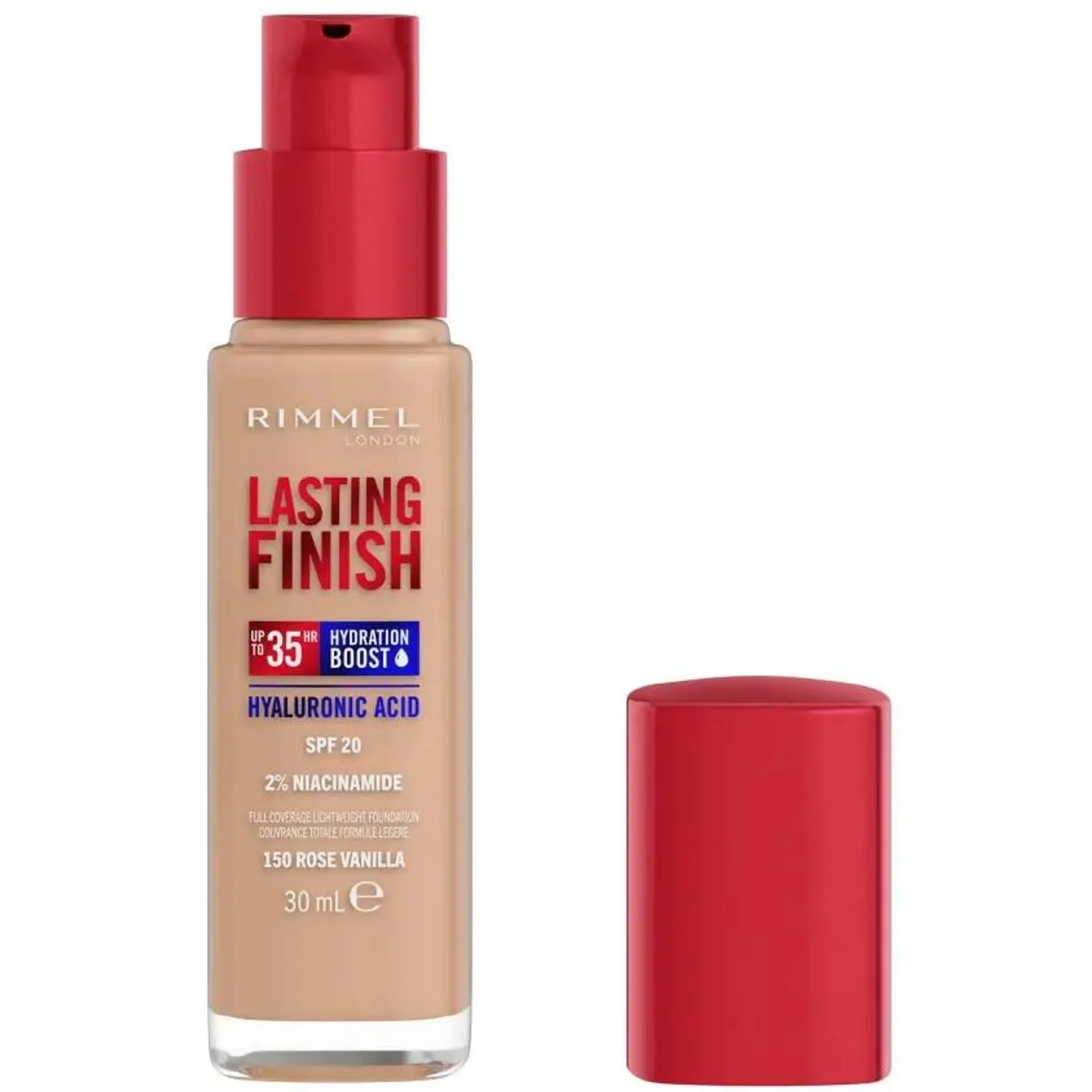 Fond de ten Rimmel Lasting Finish 35H 150 Rose Vanilla, 30 ml