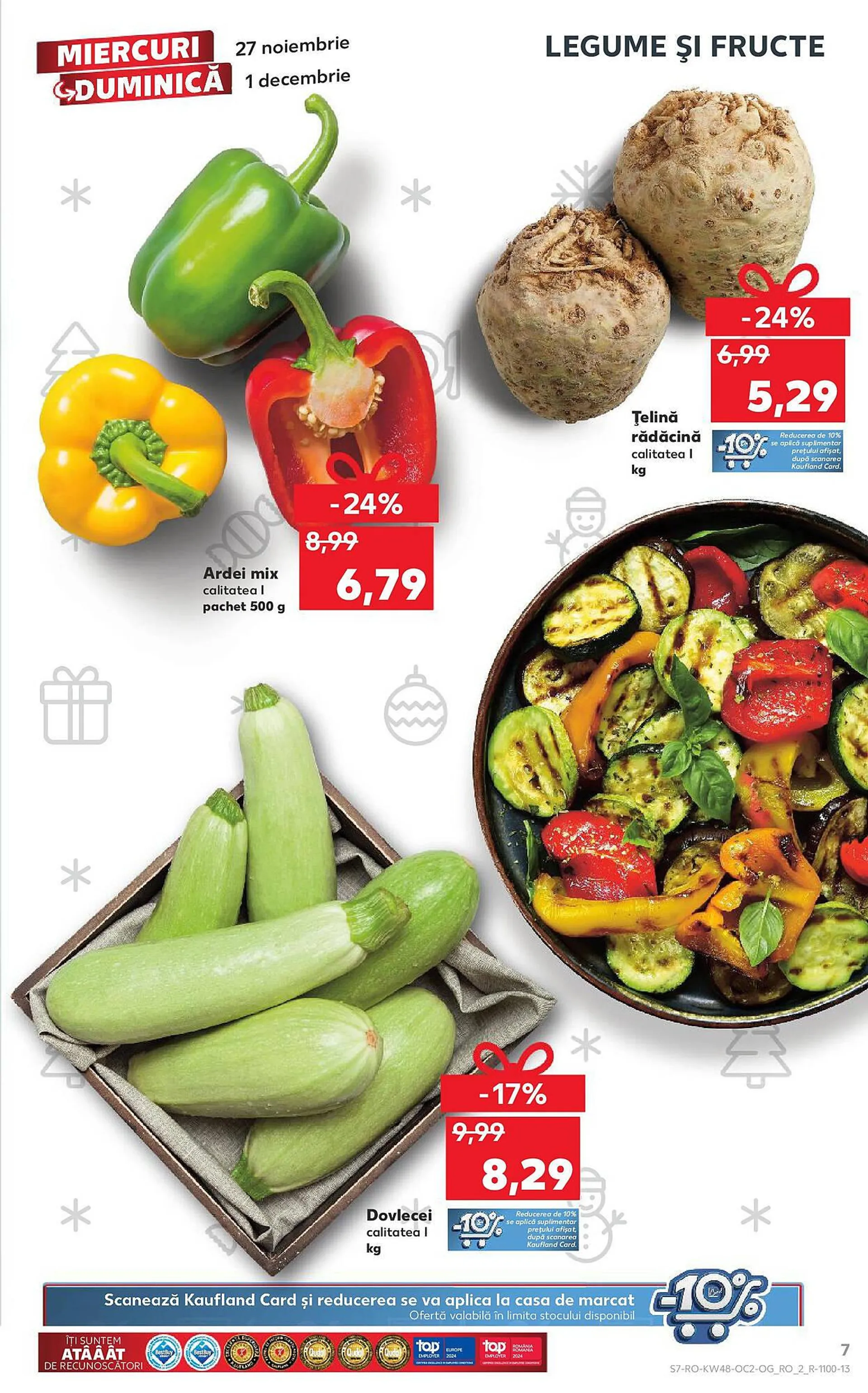 Catalog Catalog Kaufland de la 26 noiembrie până la 1 decembrie 2024 - Revista Pagina 7