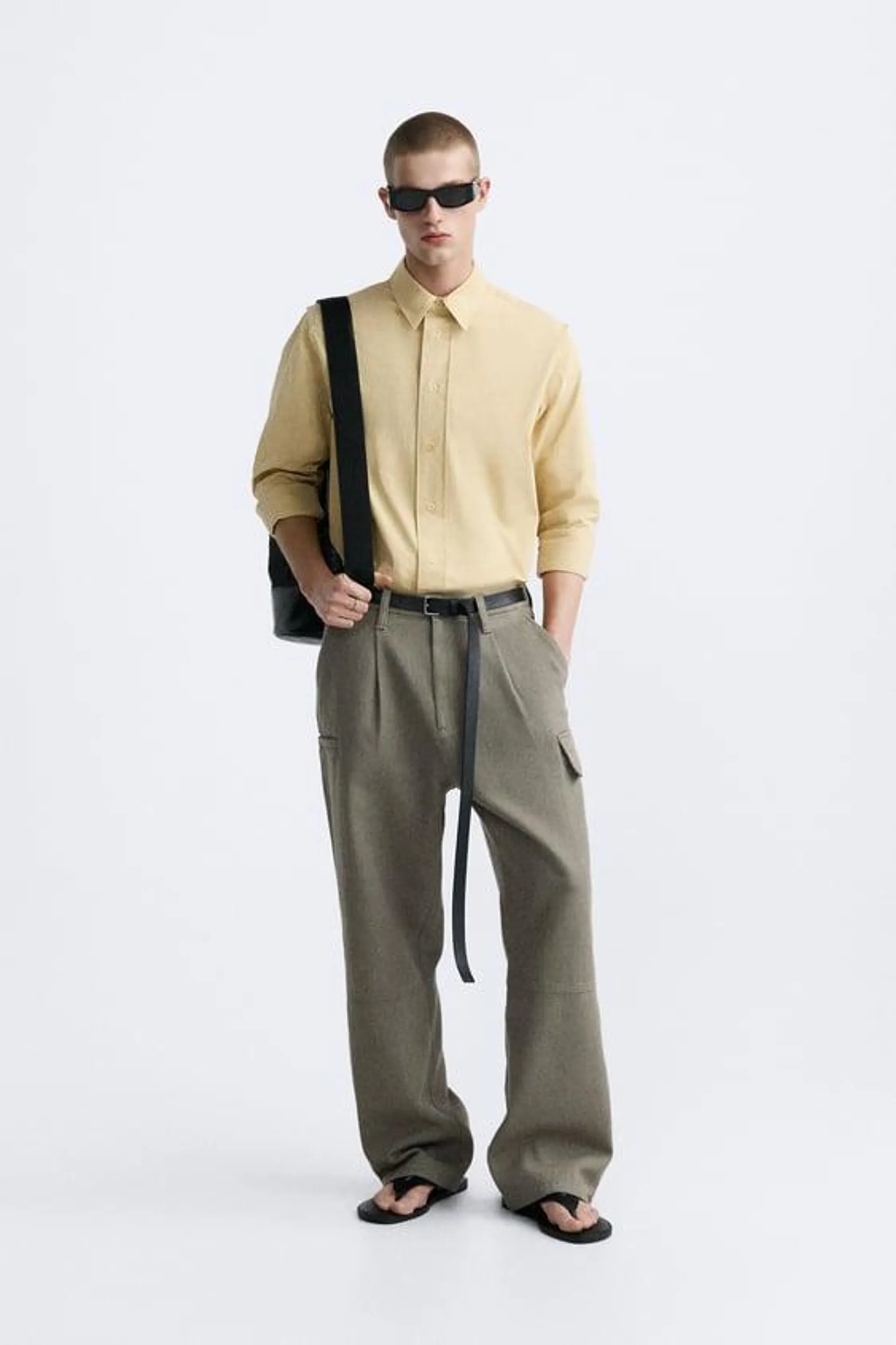 PANTALONI CARGO STRAIGHT FIT