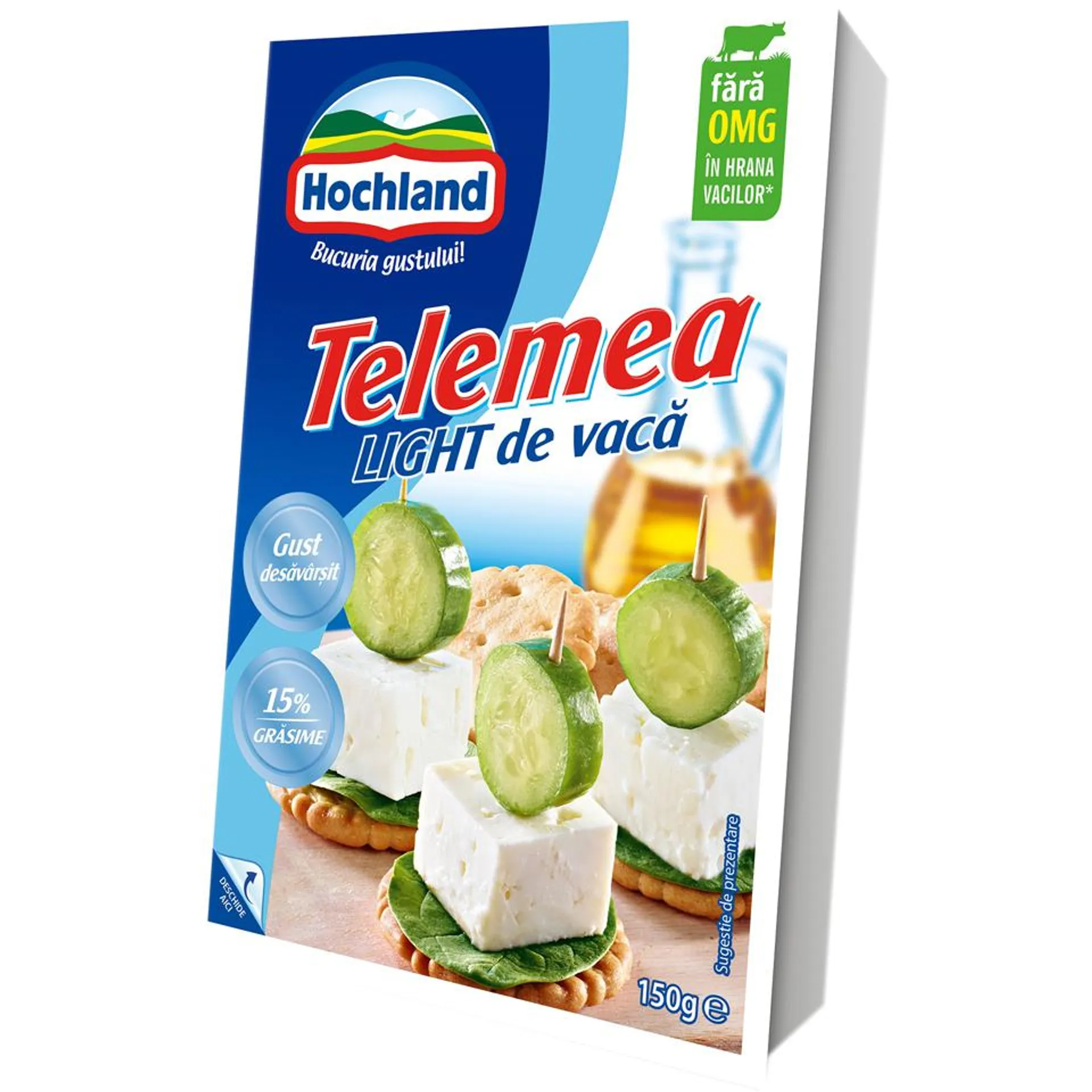 Hochland | Telemea light de vaca 150g