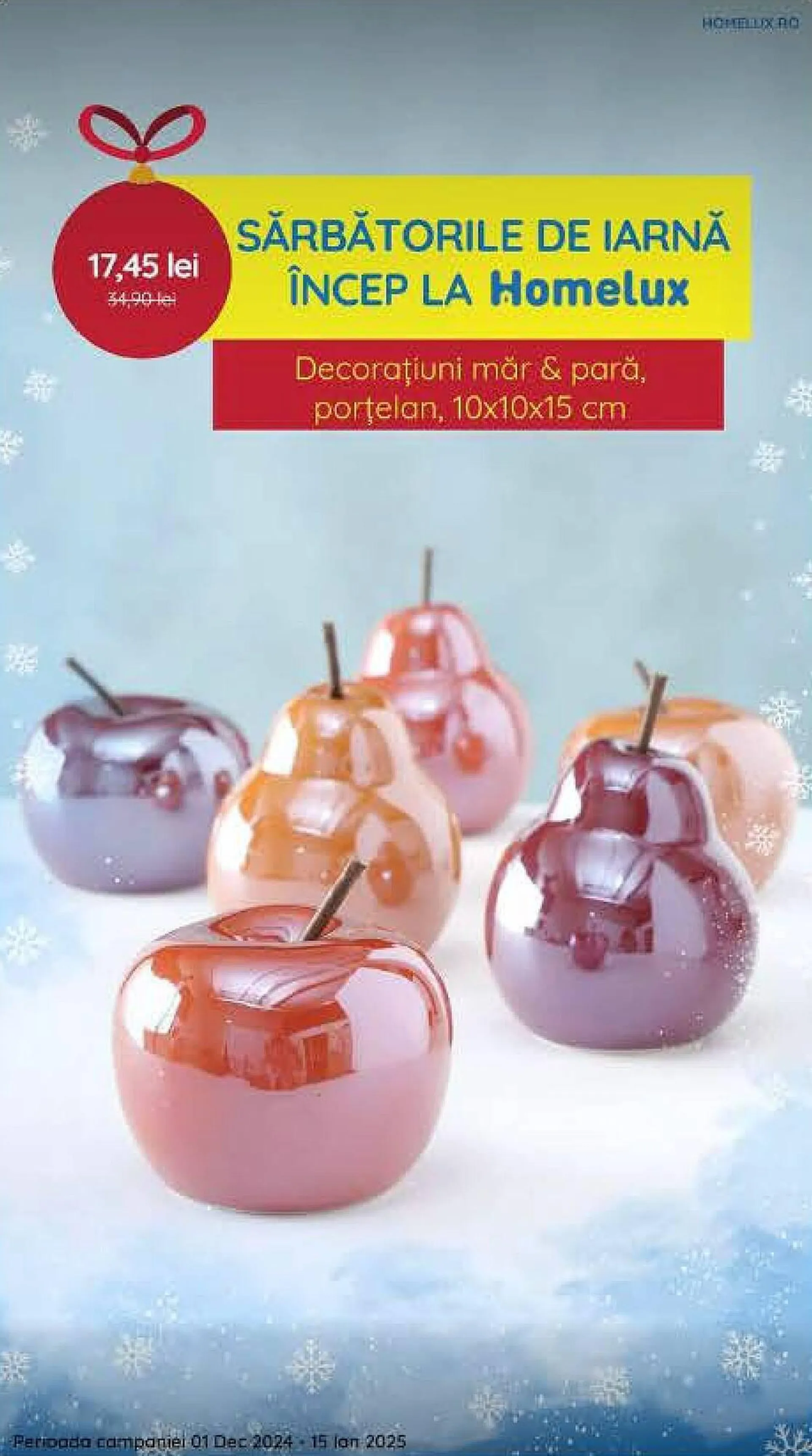 Catalog Catalog Homelux de la 2 decembrie până la 15 ianuarie 2025 - Revista Pagina 4