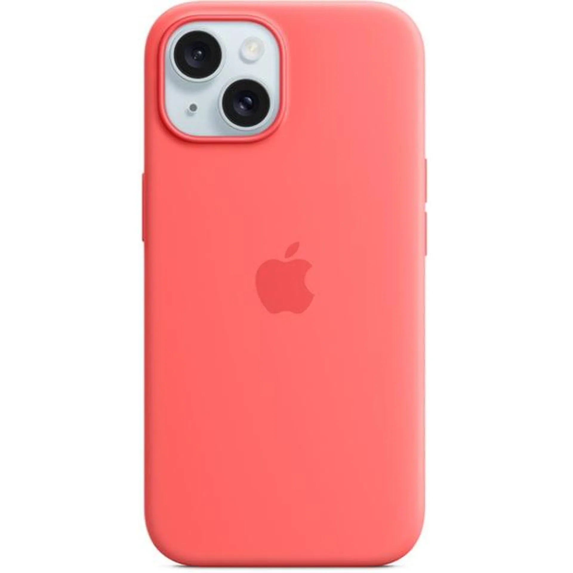 Husa telefon APPLE iPhone 15 Silicone Case cu MagSafe - Guava, MT0V3ZM/A