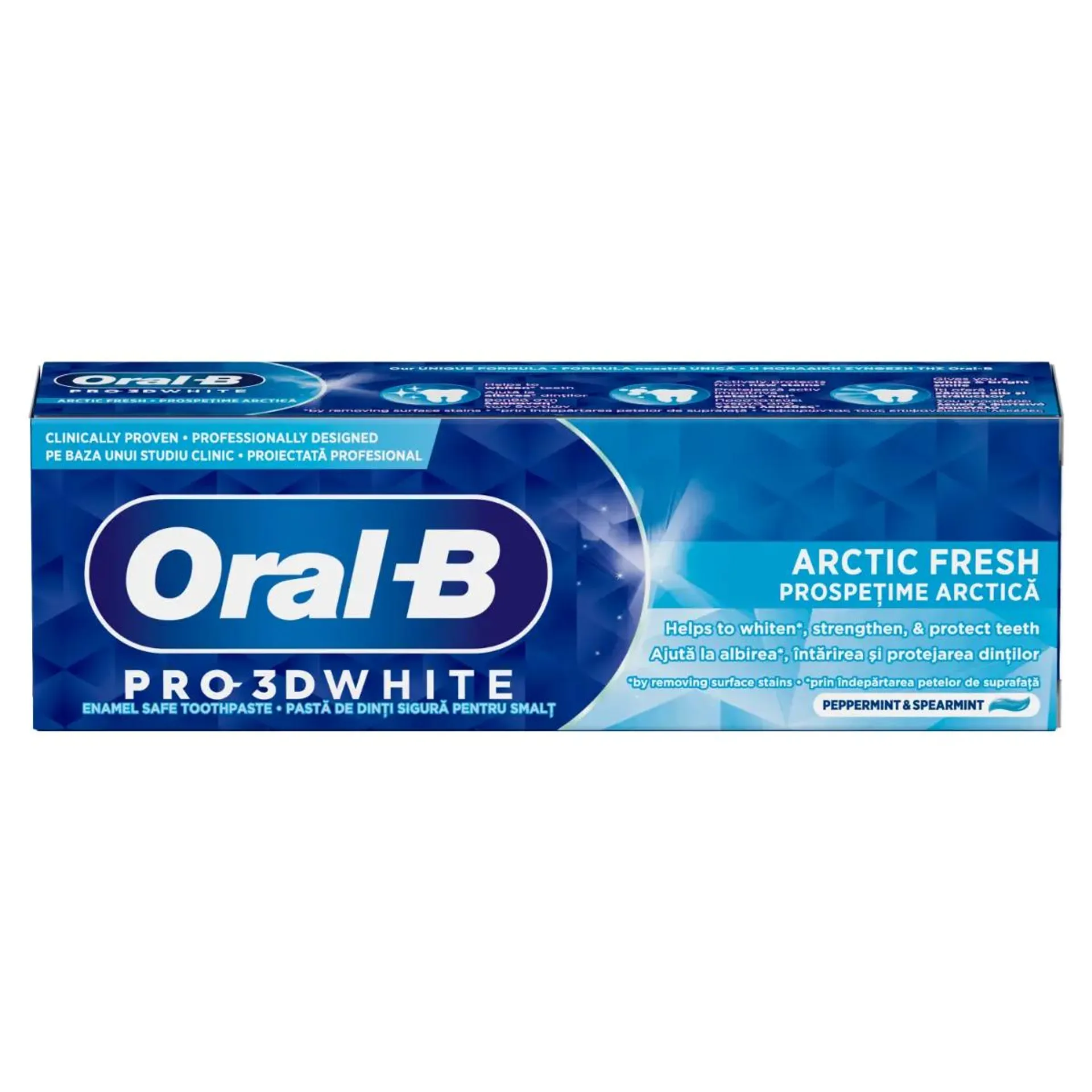 Pasta de dinti Oral-B Pro 3D White Arctic Fresh, 75 ml