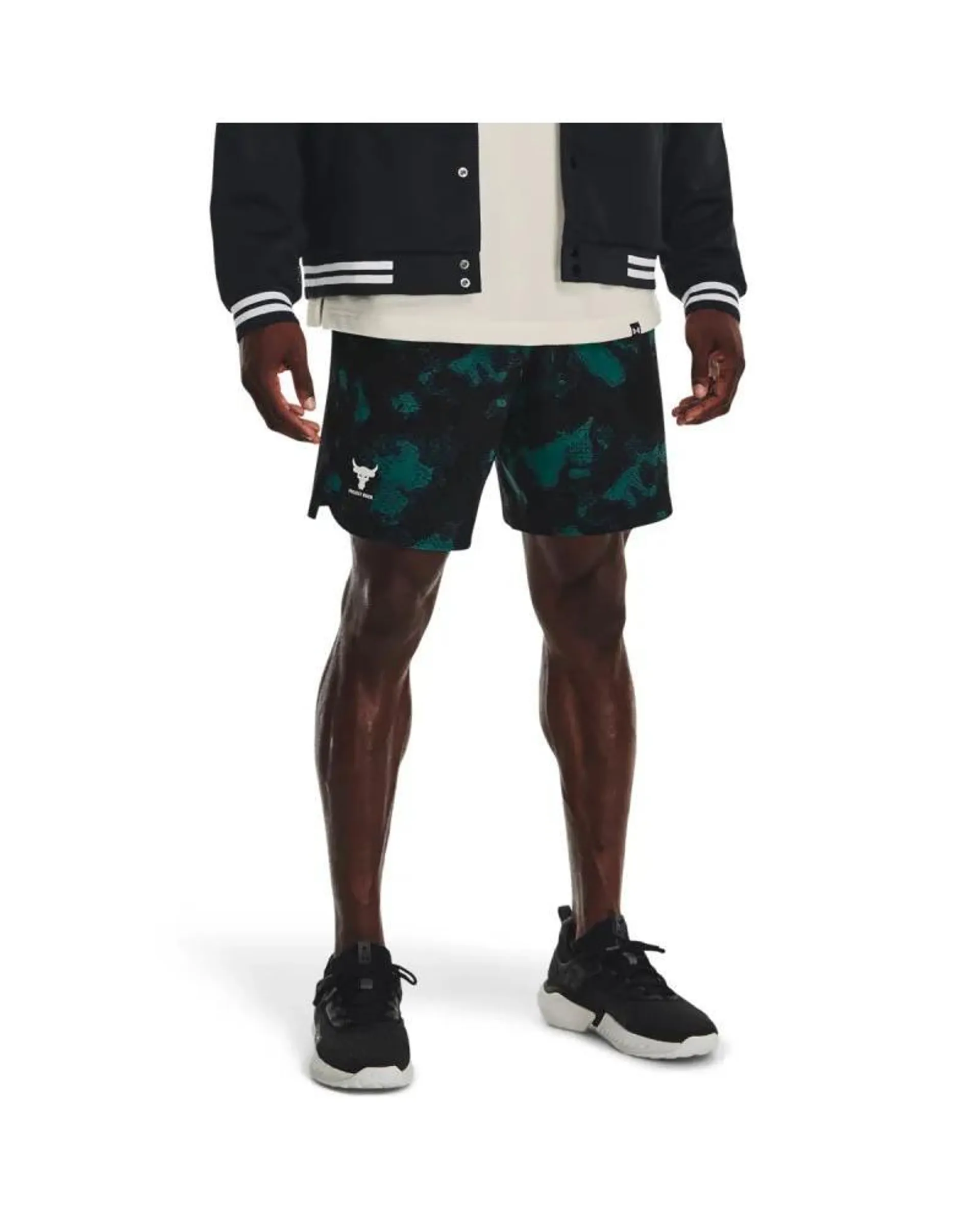 Pantaloni scurti Barbati PROJECT ROCK PRINTED WVN SHORT Under Armour