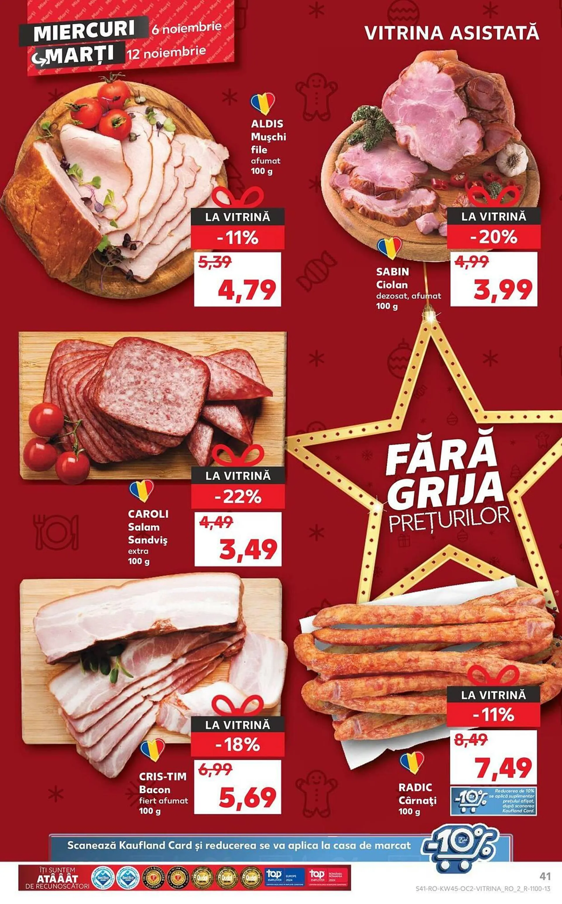 Catalog Catalog Kaufland de la 6 noiembrie până la 12 noiembrie 2024 - Revista Pagina 41