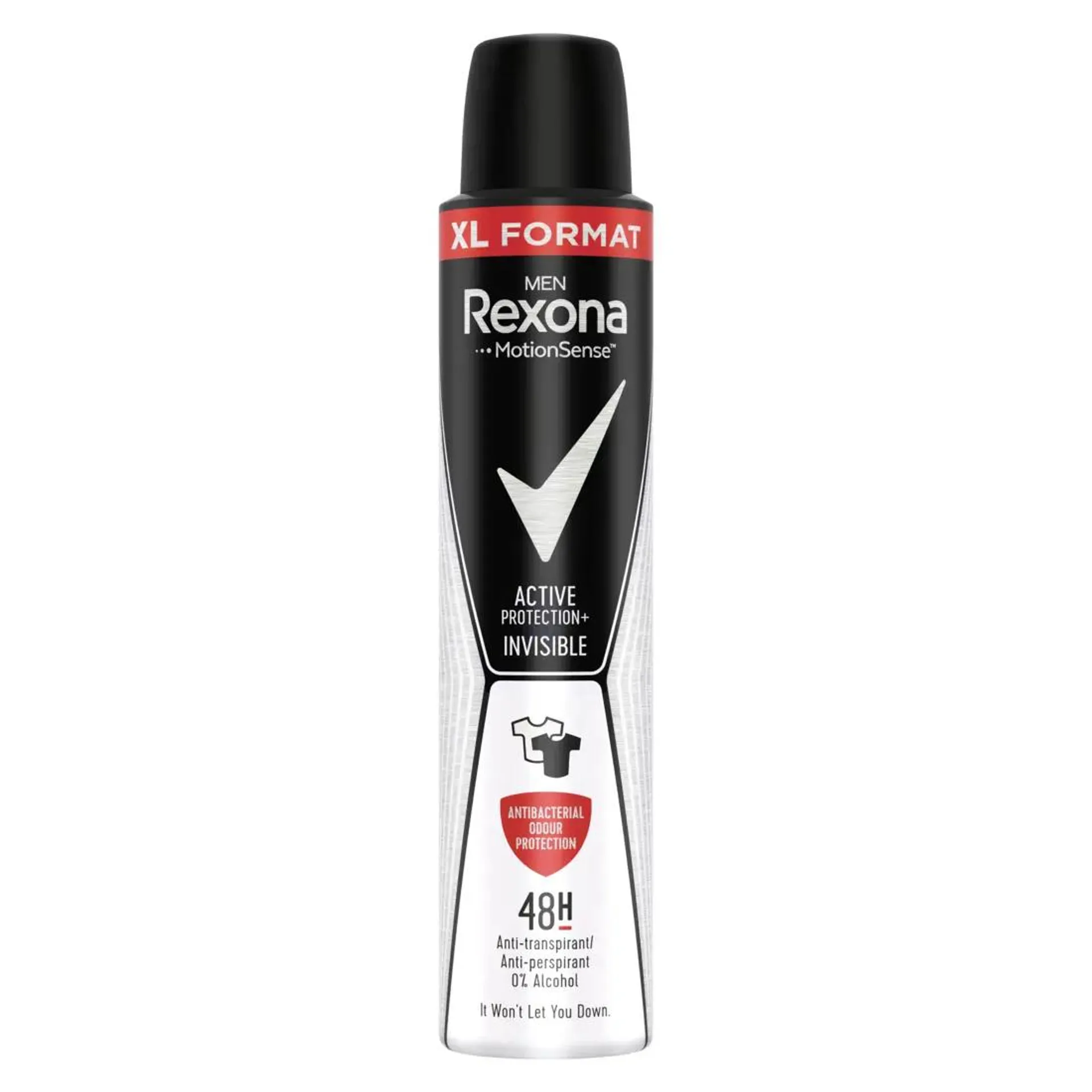 Deodorant spray Rexona Men Active Protection Invisible 200ml