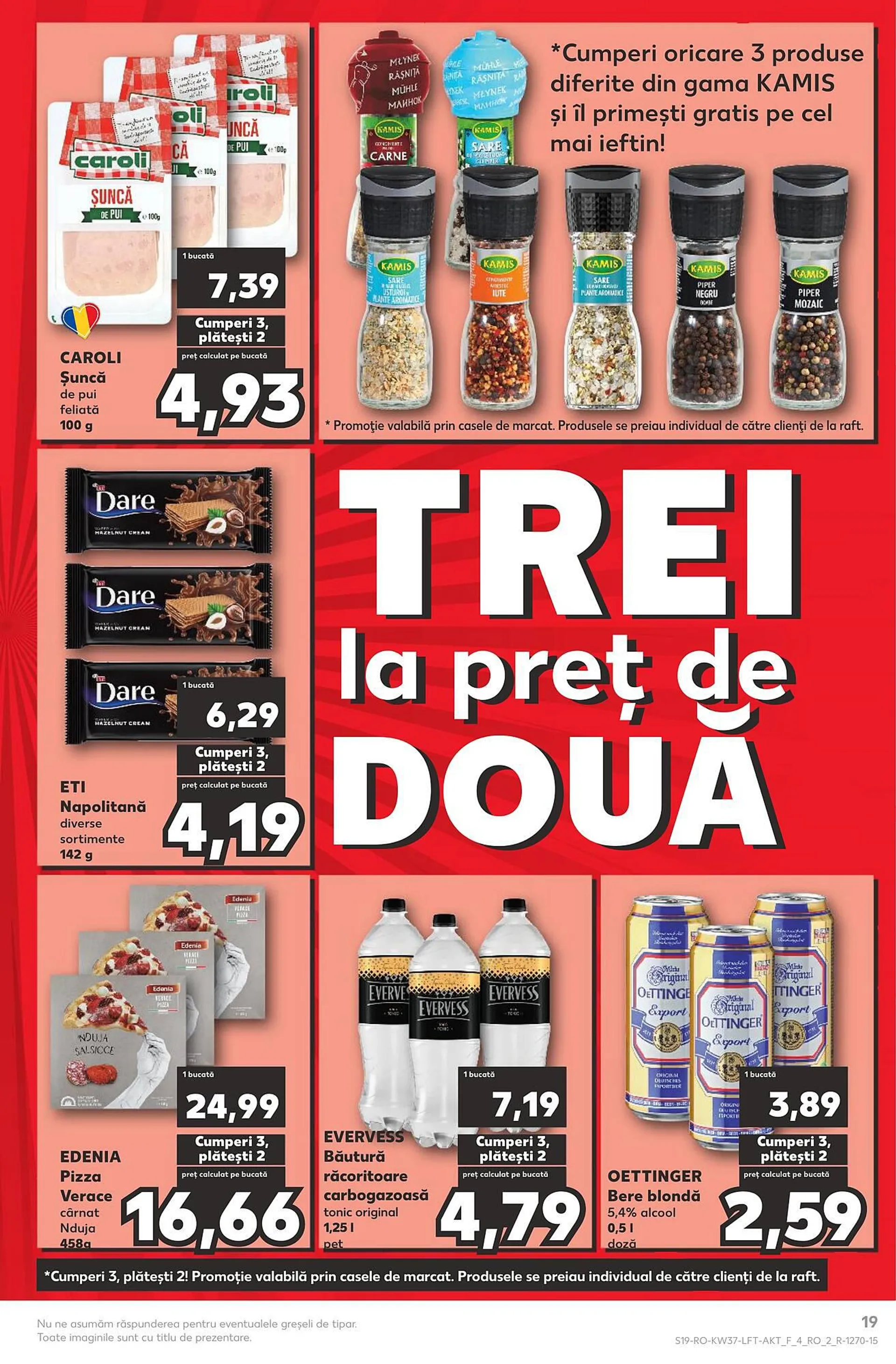 Catalog Kaufland catalog de la 13 septembrie până la 19 septembrie 2023 - Revista Pagina 19