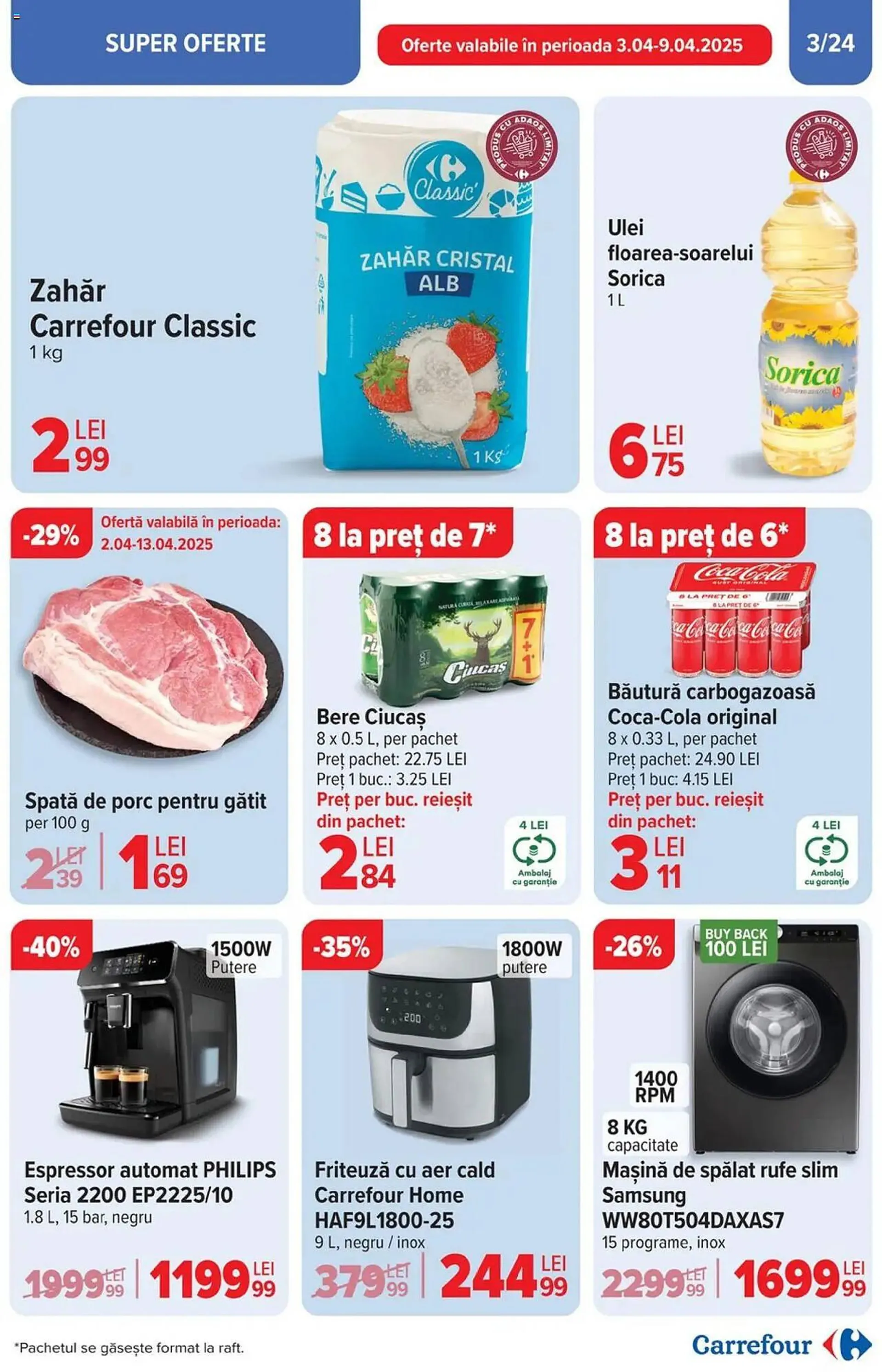 Catalog Catalog Carrefour de la 2 aprilie până la 13 aprilie 2025 - Revista Pagina 3