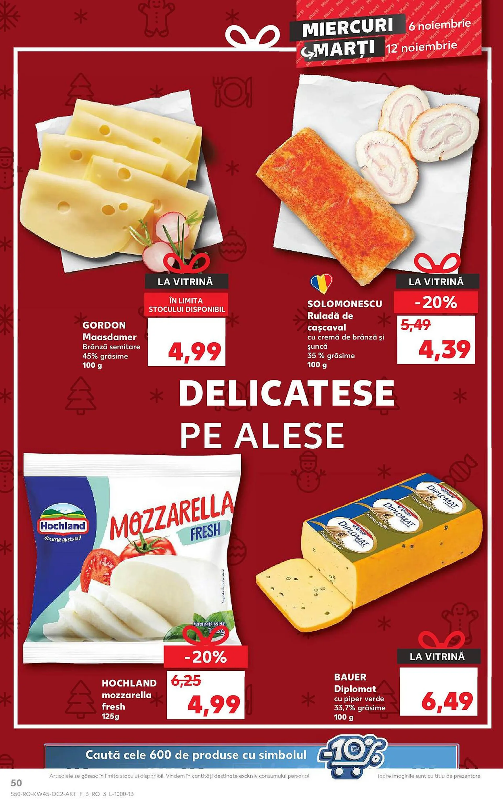 Catalog Catalog Kaufland de la 5 noiembrie până la 10 noiembrie 2024 - Revista Pagina 50