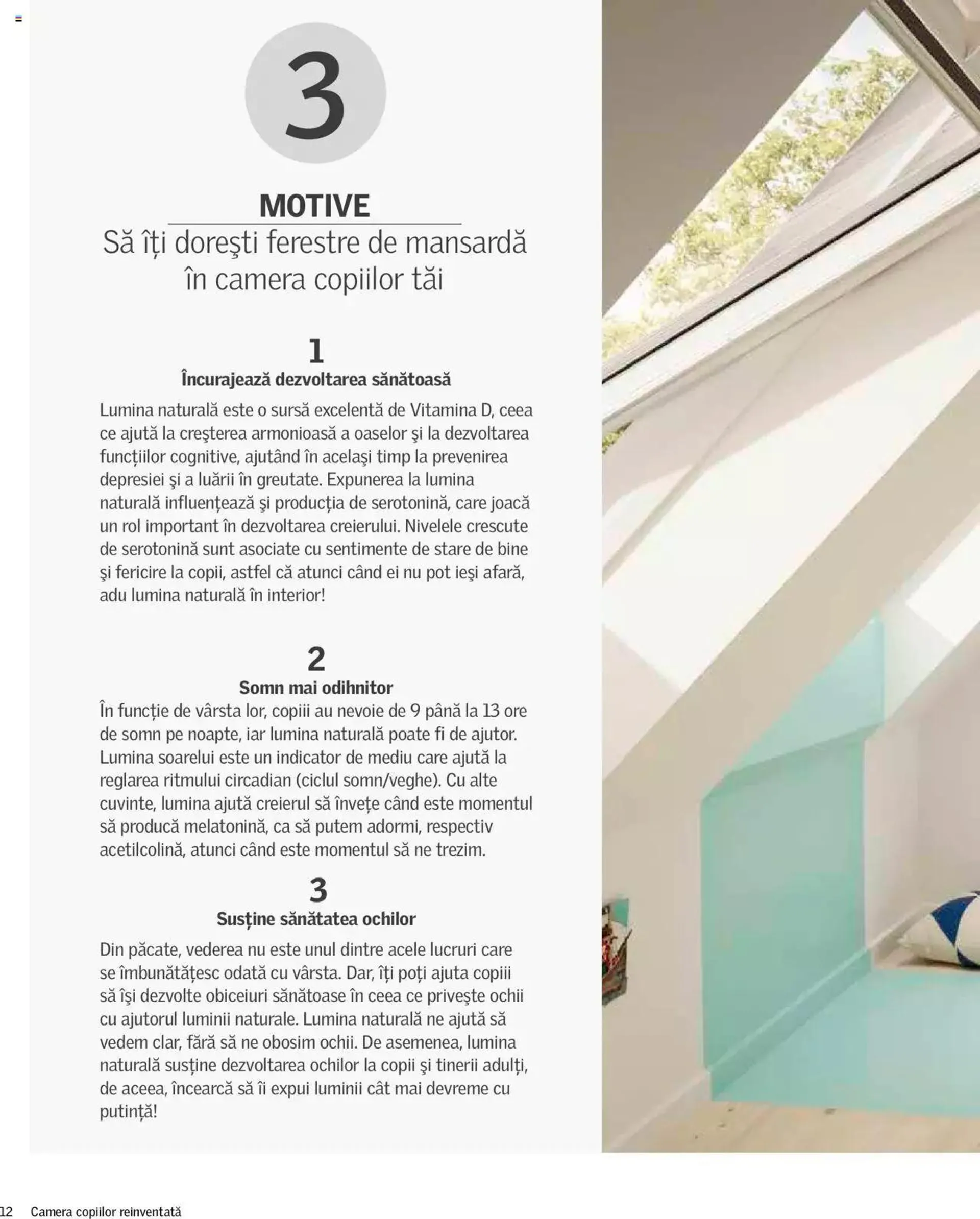 Catalog Velux catalog - Camera copiilor tăi reinventată de la 27 decembrie până la 31 decembrie 2024 - Revista Pagina 12