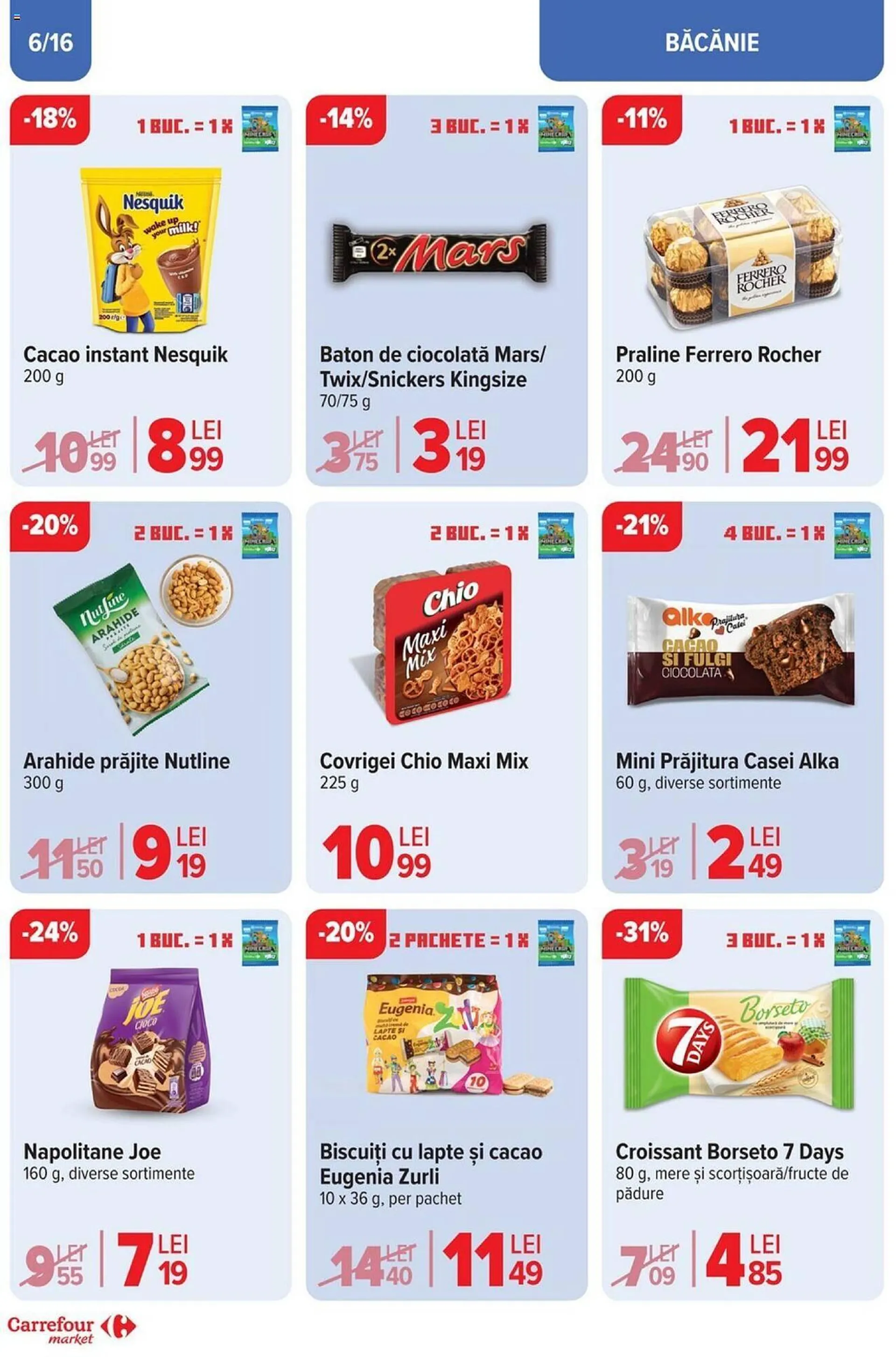 Catalog Catalog Carrefour Market de la 2 octombrie până la 15 octombrie 2024 - Revista Pagina 6