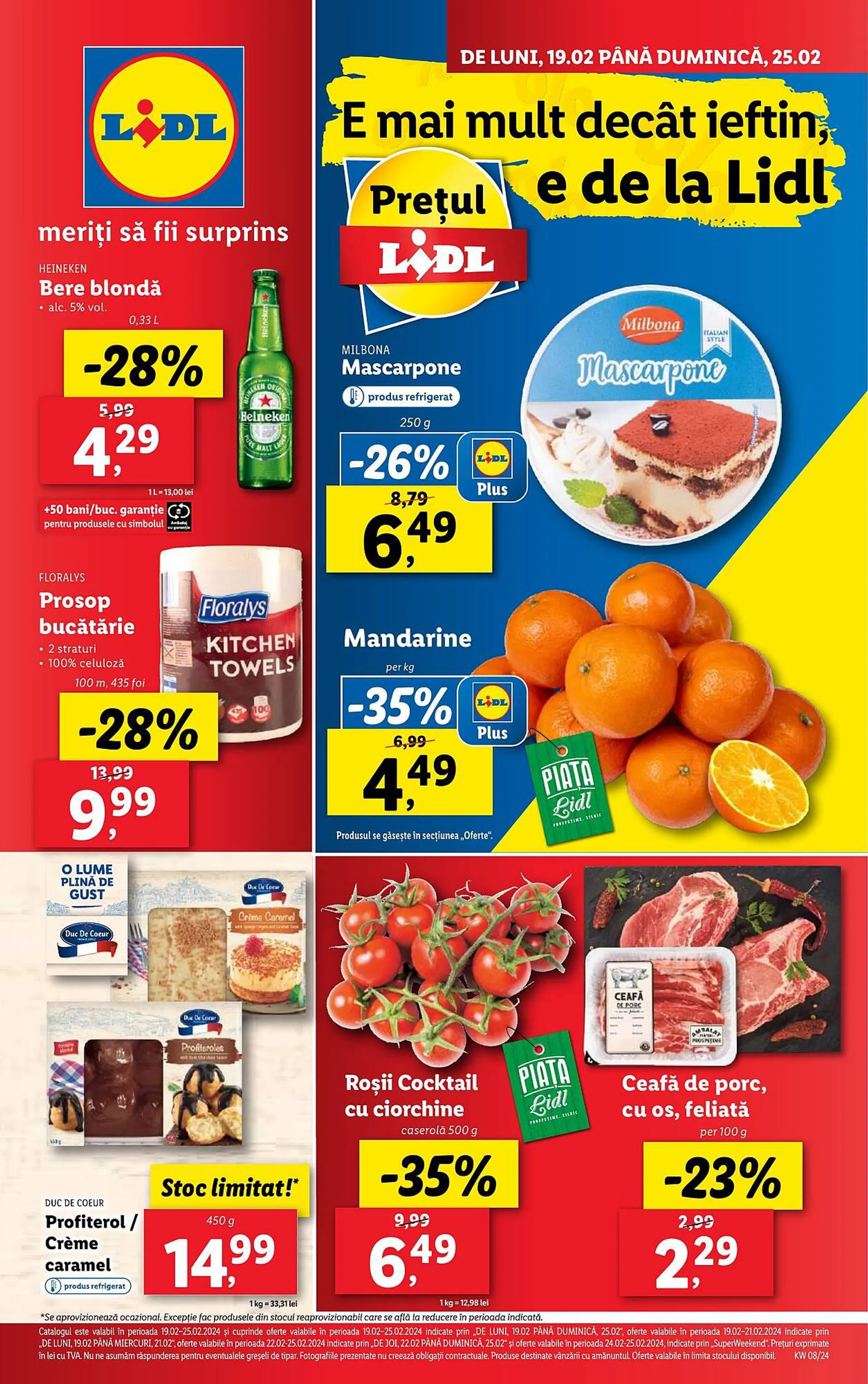 Lidl catalog - 19 februarie 25 februarie 2024 - Page 1
