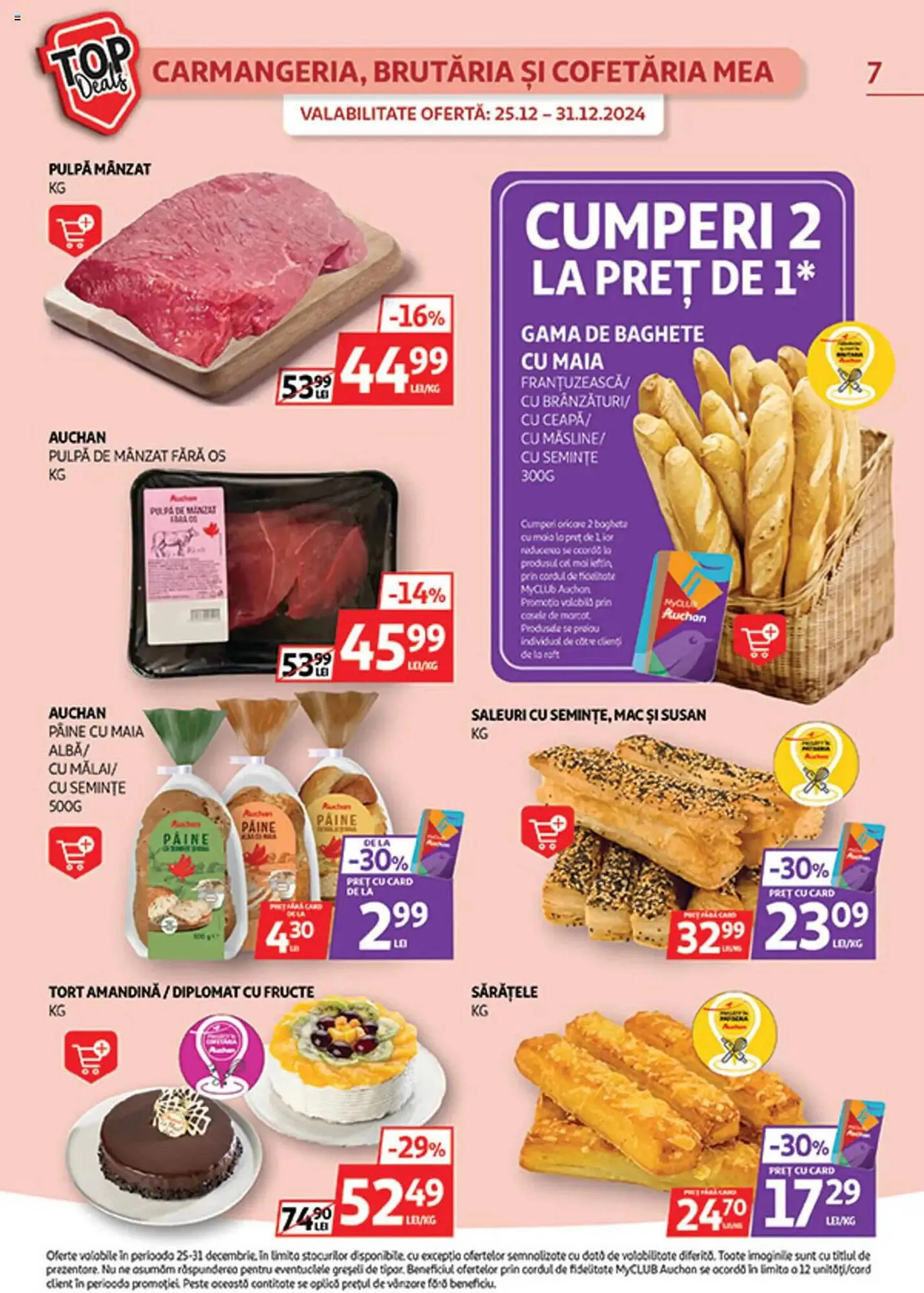 Catalog Catalog Auchan de la 18 decembrie până la 31 decembrie 2024 - Revista Pagina 7