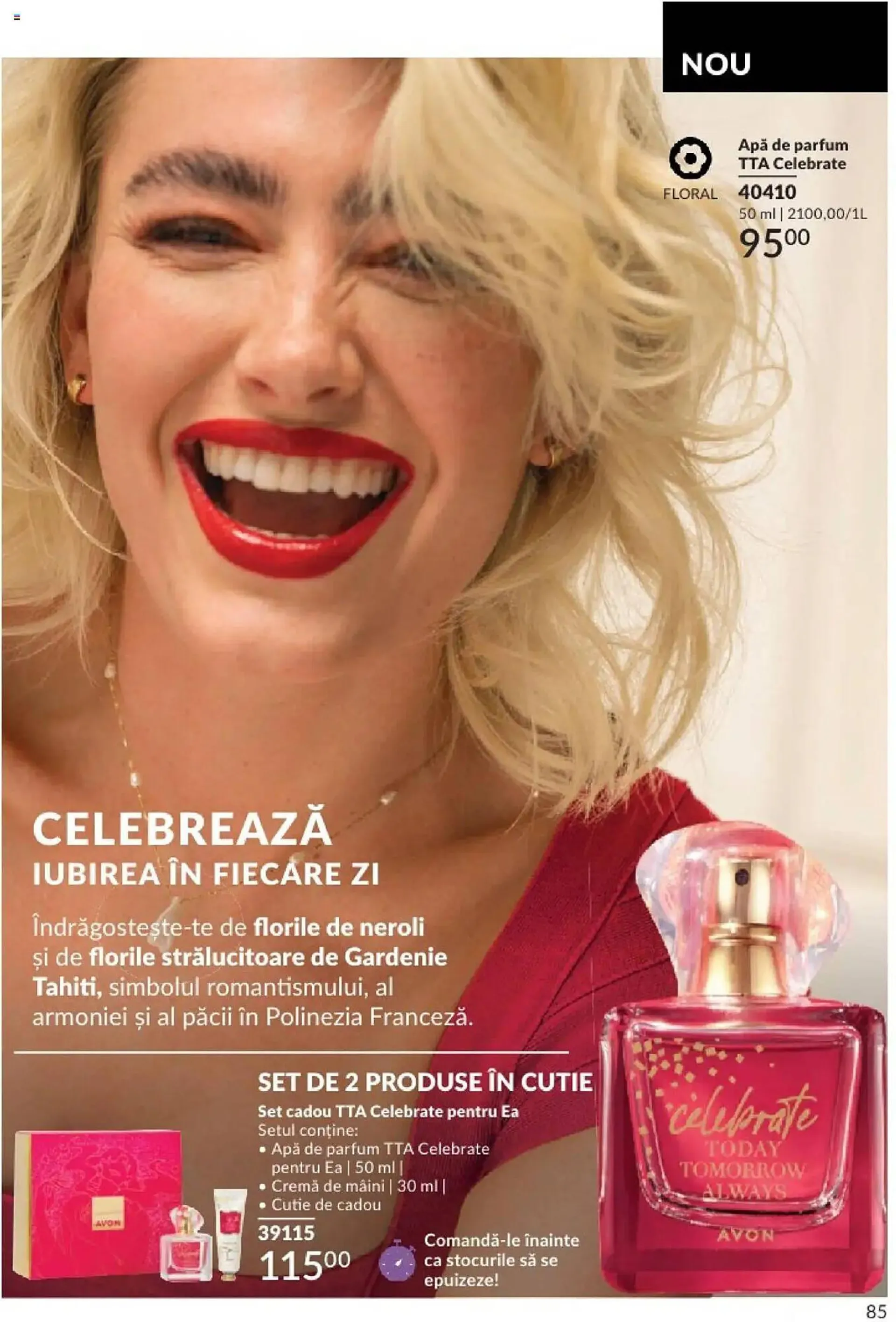 Catalog Catalog Avon de la 1 ianuarie până la 31 ianuarie 2025 - Revista Pagina 85