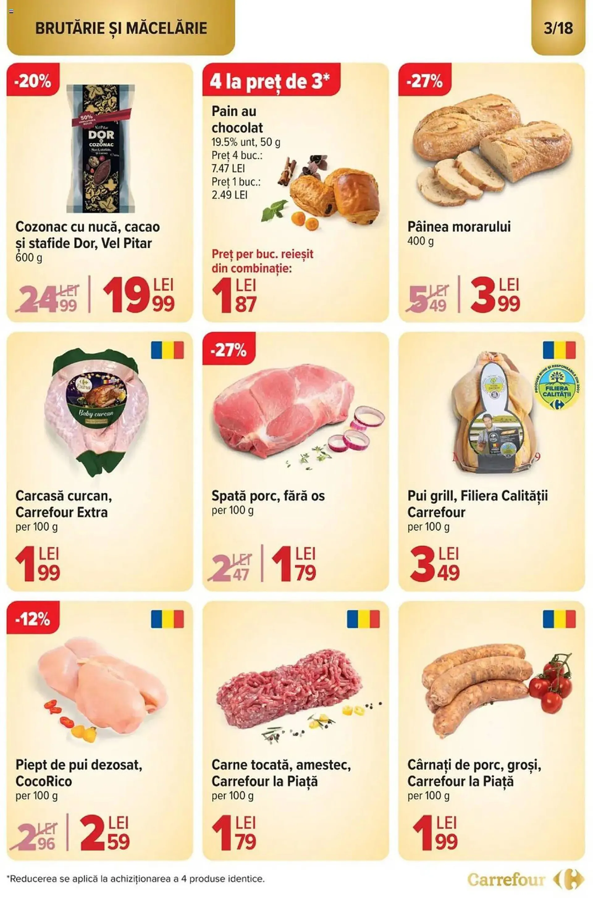 Catalog Catalog Carrefour Market de la 18 decembrie până la 26 decembrie 2024 - Revista Pagina 3