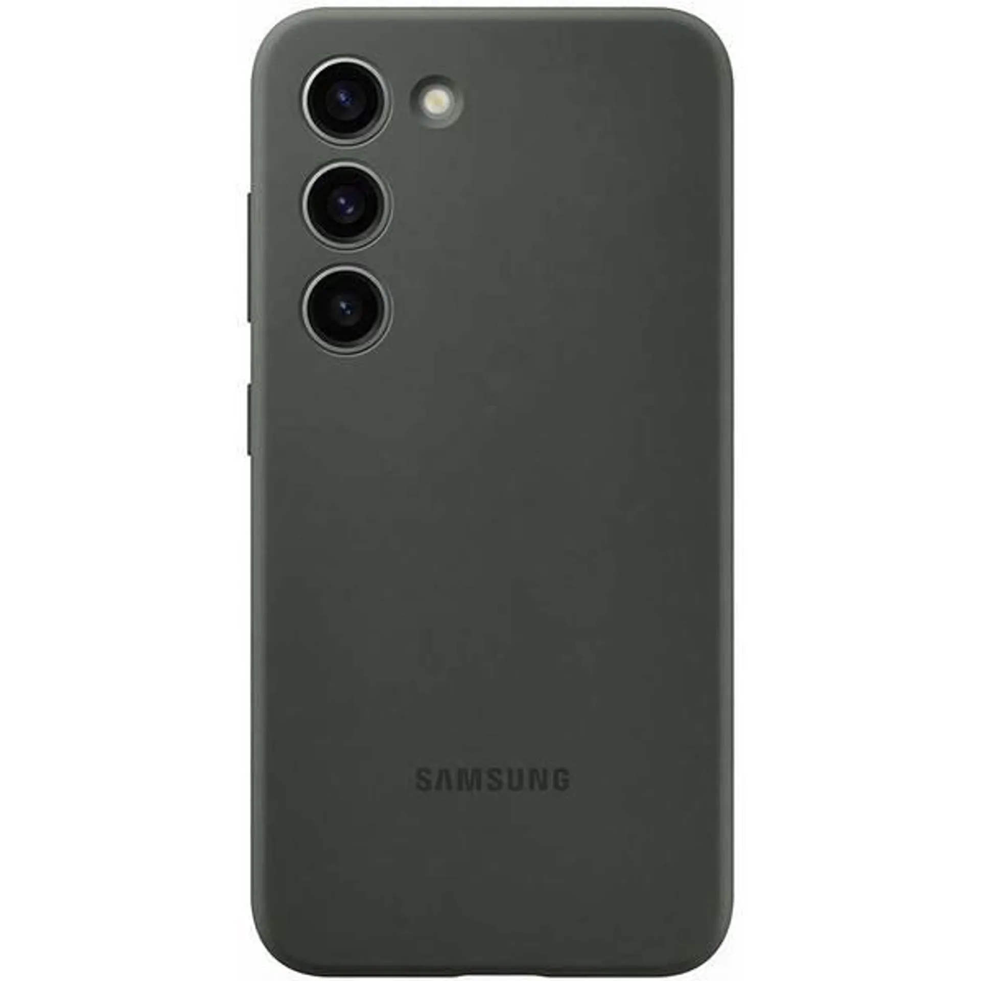 Husa telefon SAMSUNG Silicone Case pentru Galaxy S23, EF-PS911TGEGWW, Green