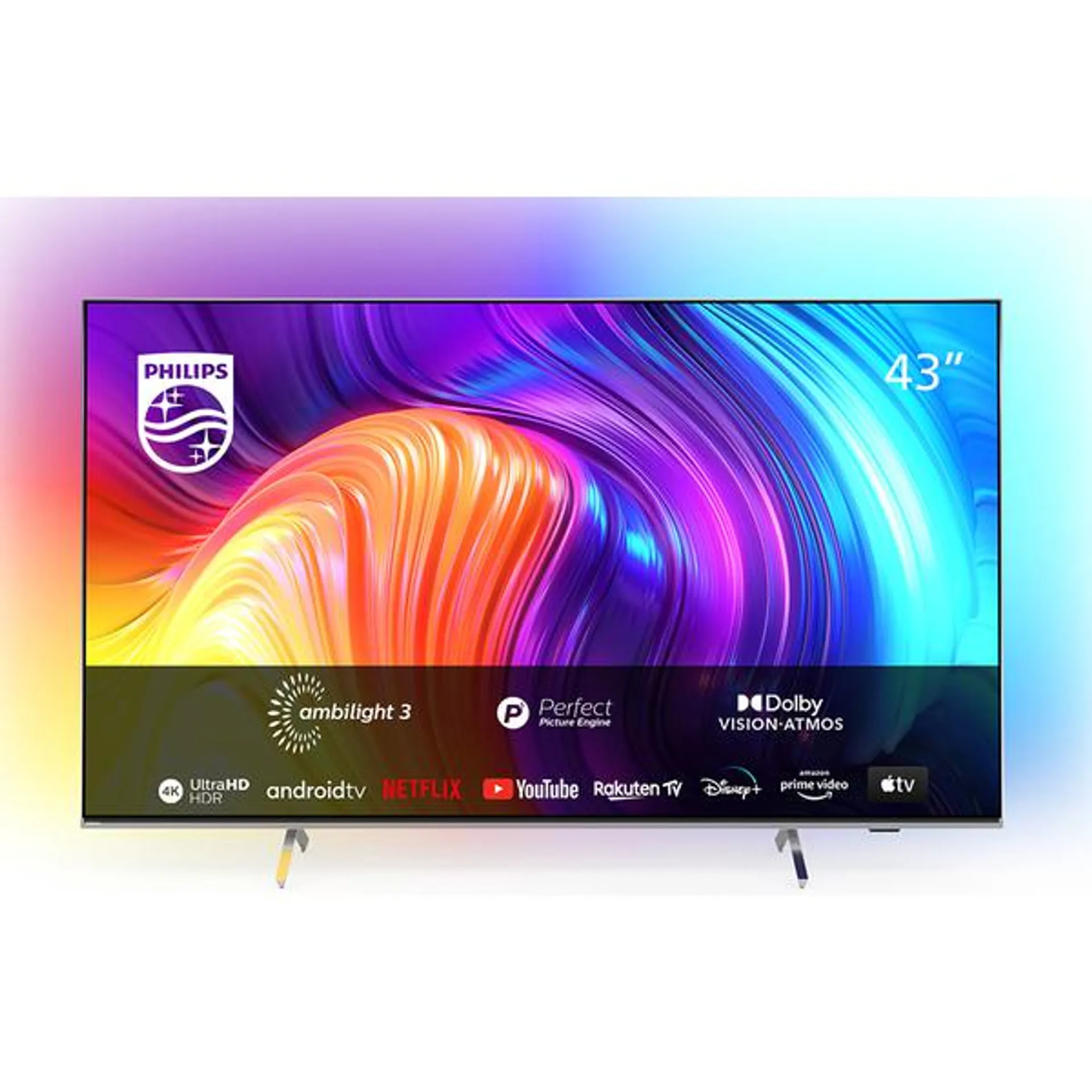 Televizor LED Smart PHILIPS 43PUS8507, Ultra HD 4K, HDR10+, 108cm