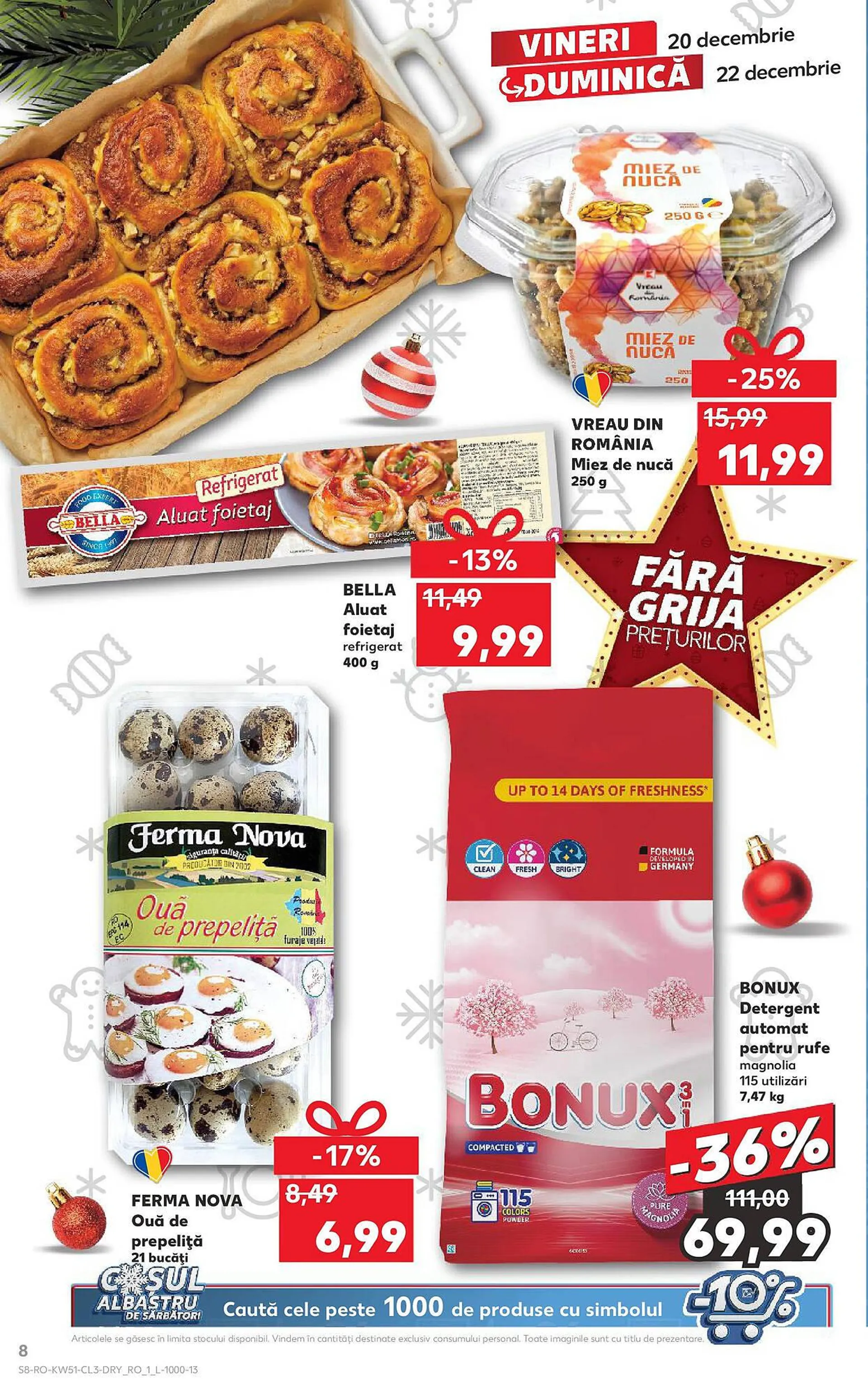 Catalog Catalog Kaufland de la 20 decembrie până la 22 decembrie 2024 - Revista Pagina 8