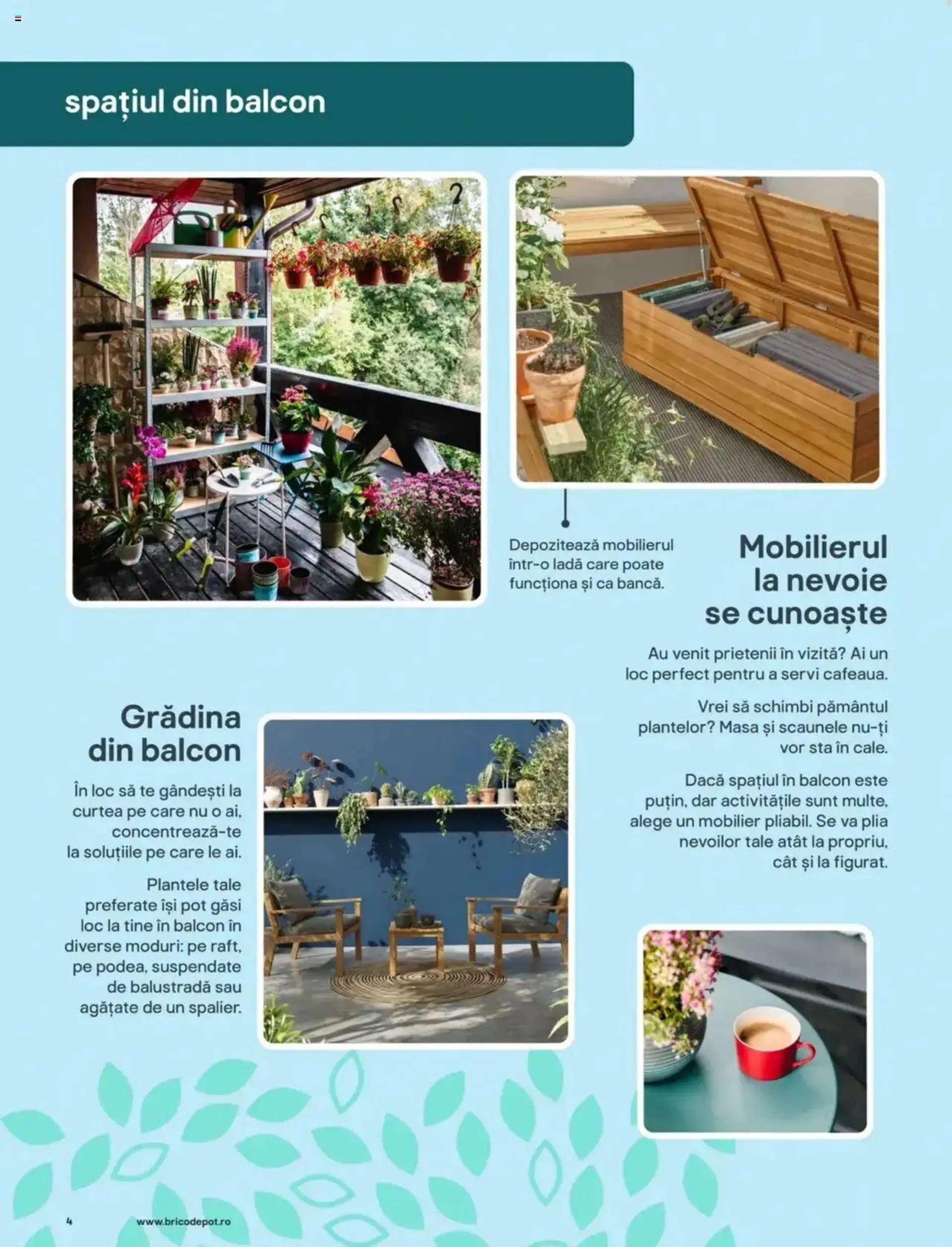 Catalog Brico Depot catalog - Mobilier Grădină 2 de la 9 mai până la 31 decembrie 2024 - Revista Pagina 4