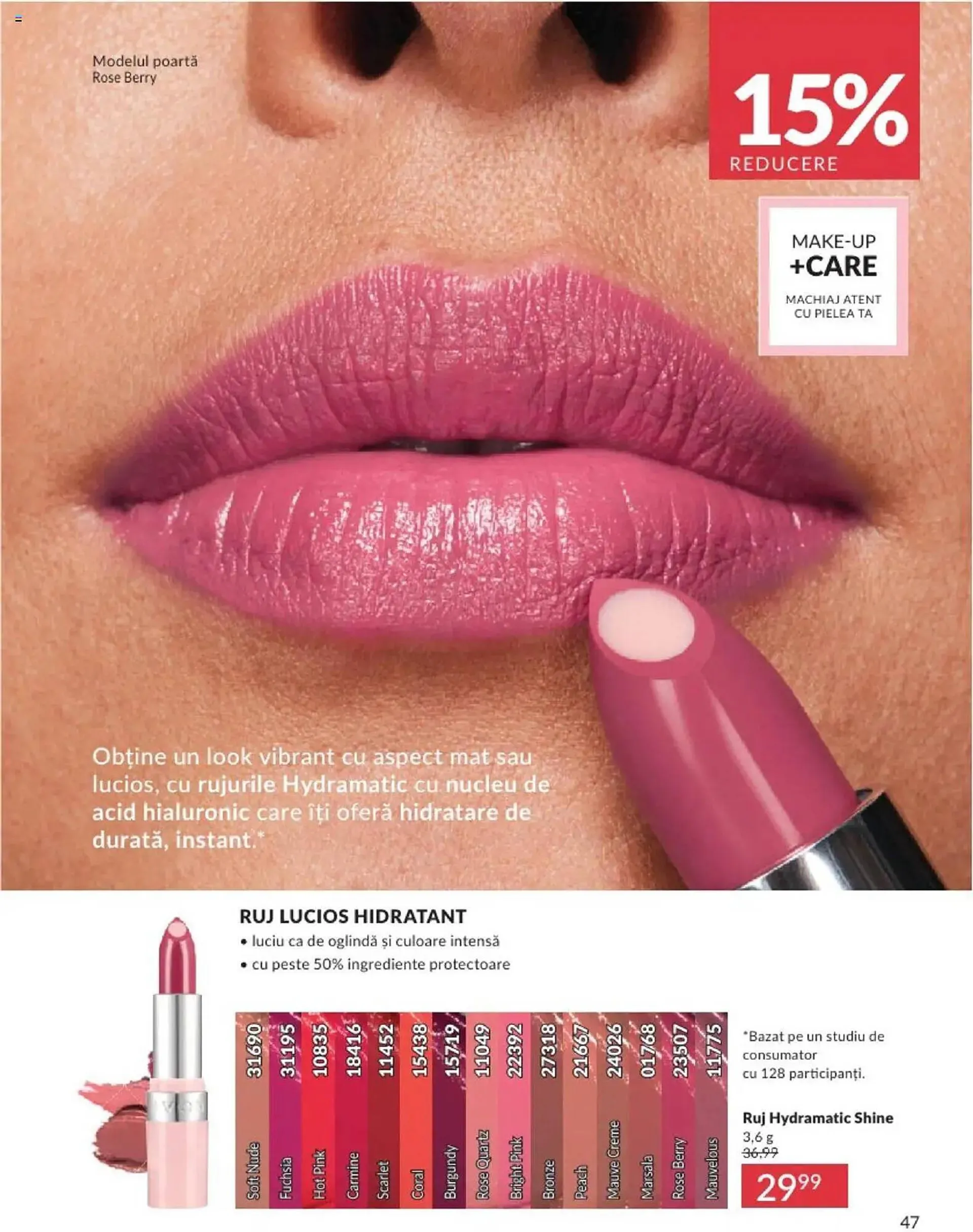 Catalog Catalog Avon de la 1 ianuarie până la 31 ianuarie 2025 - Revista Pagina 47