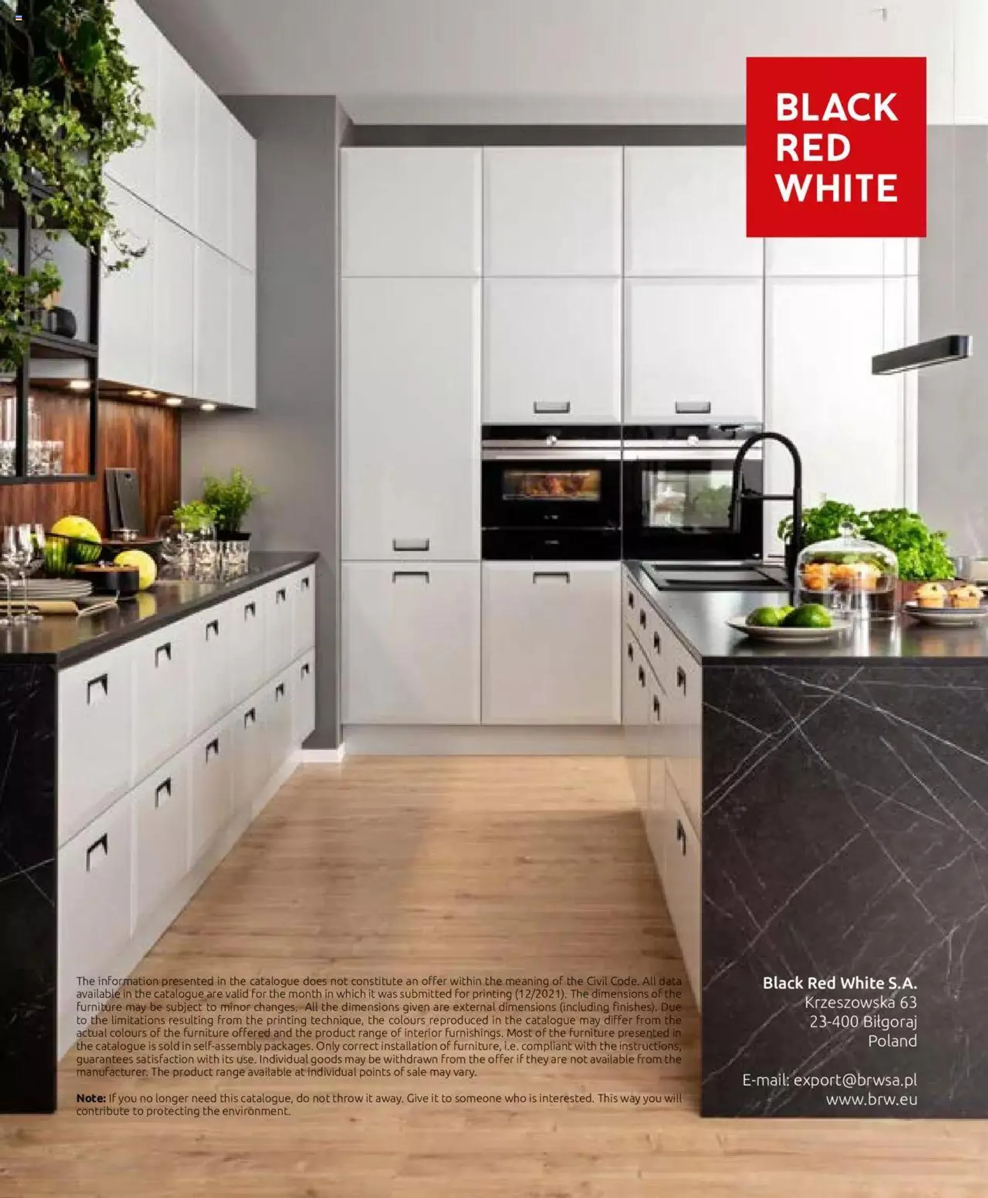 Black Red White - Custom-made Kitchen Catalogue 2022 - 99