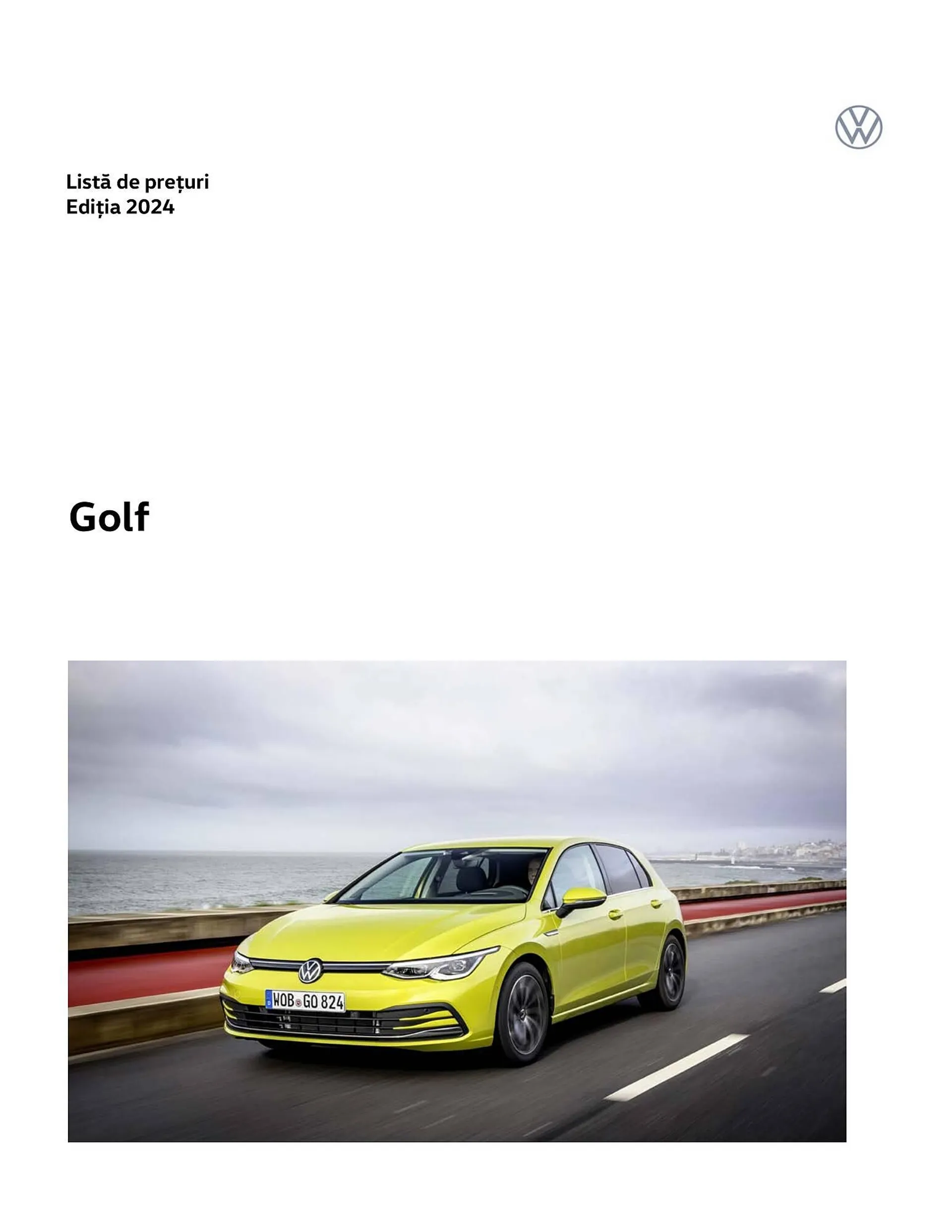 Volkswagen Golf catalog - 1